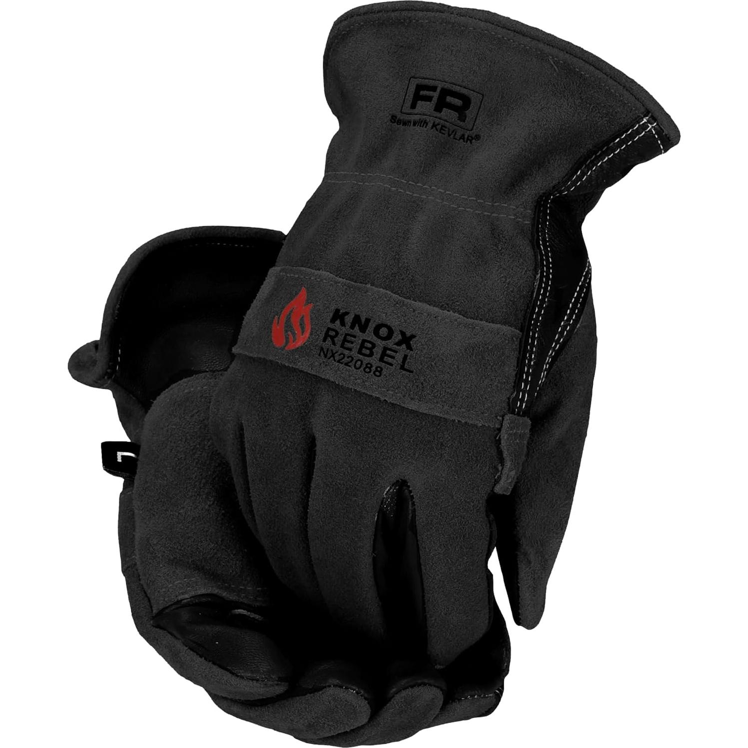 Guantes de trabajo Knox de cuero premium para adultos