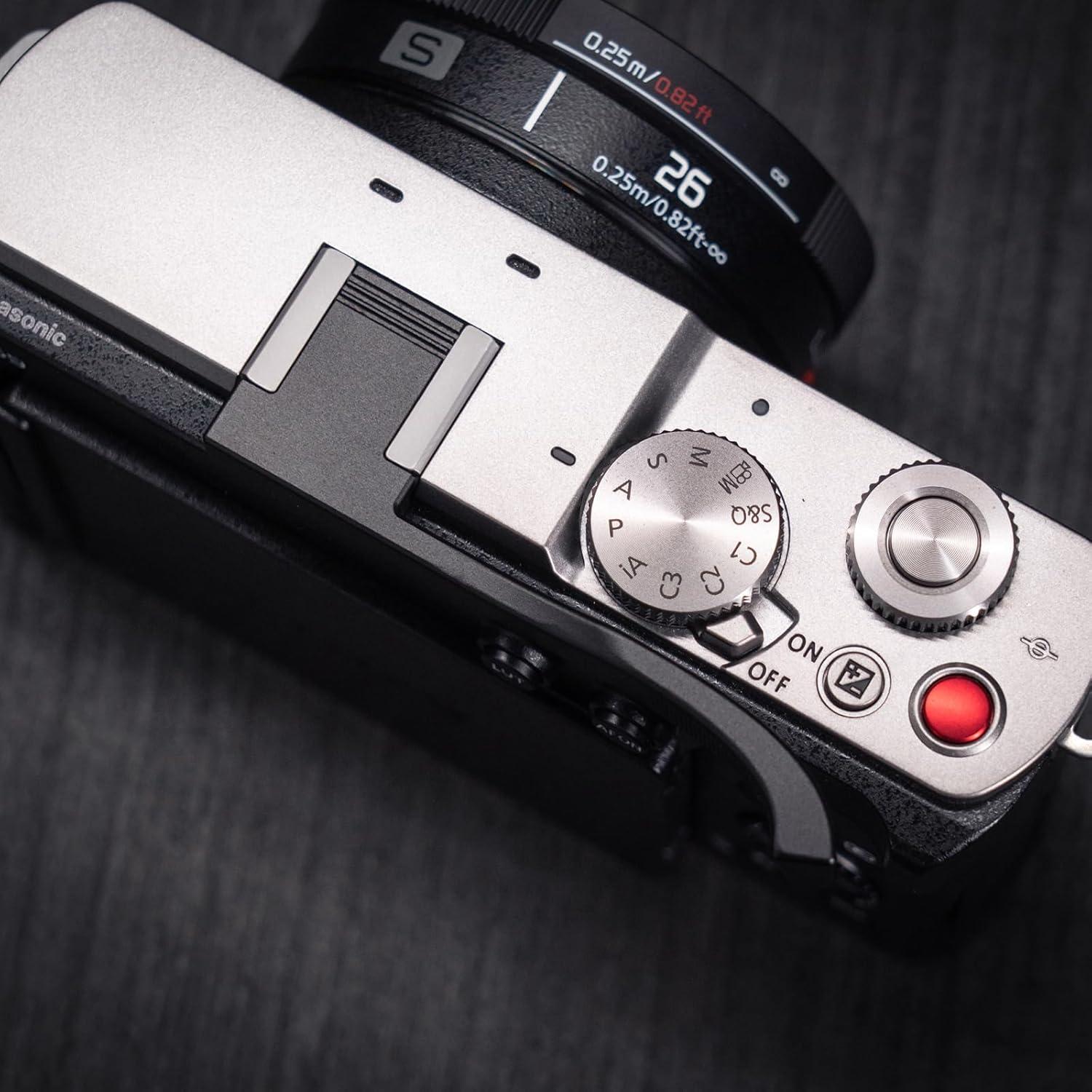 Agarradera de Pulgar Iborrys para Cámara Panasonic S9 - Antideslizante