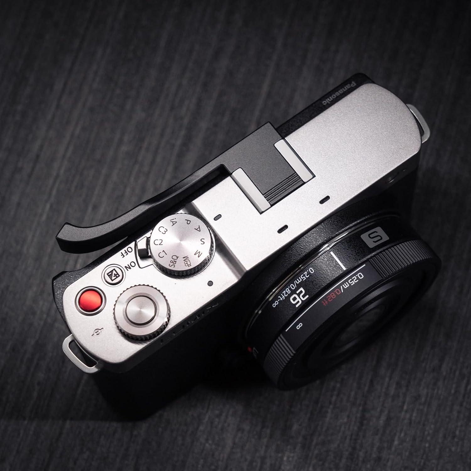 Agarradera de Pulgar Iborrys para Cámara Panasonic S9 - Antideslizante