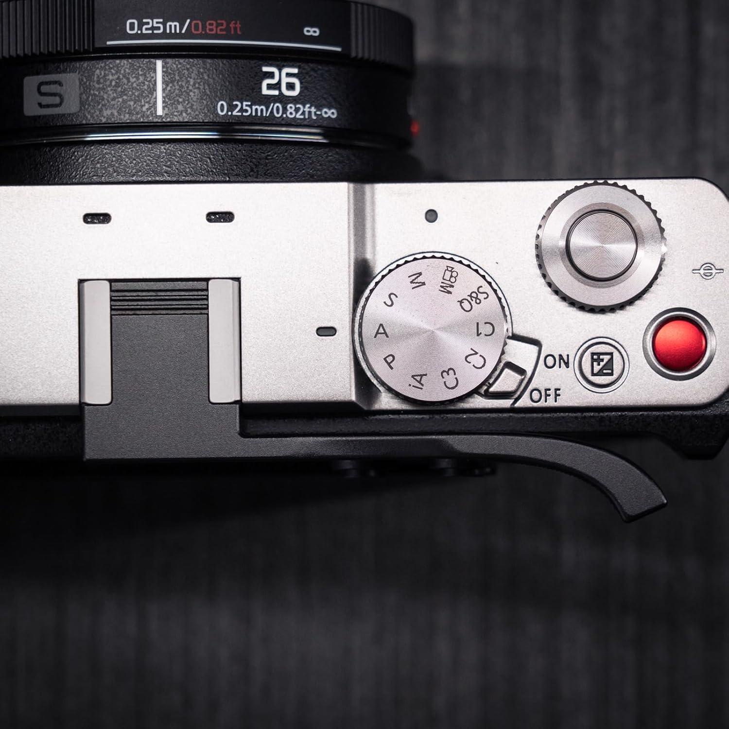 Agarradera de Pulgar Iborrys para Cámara Panasonic S9 - Antideslizante