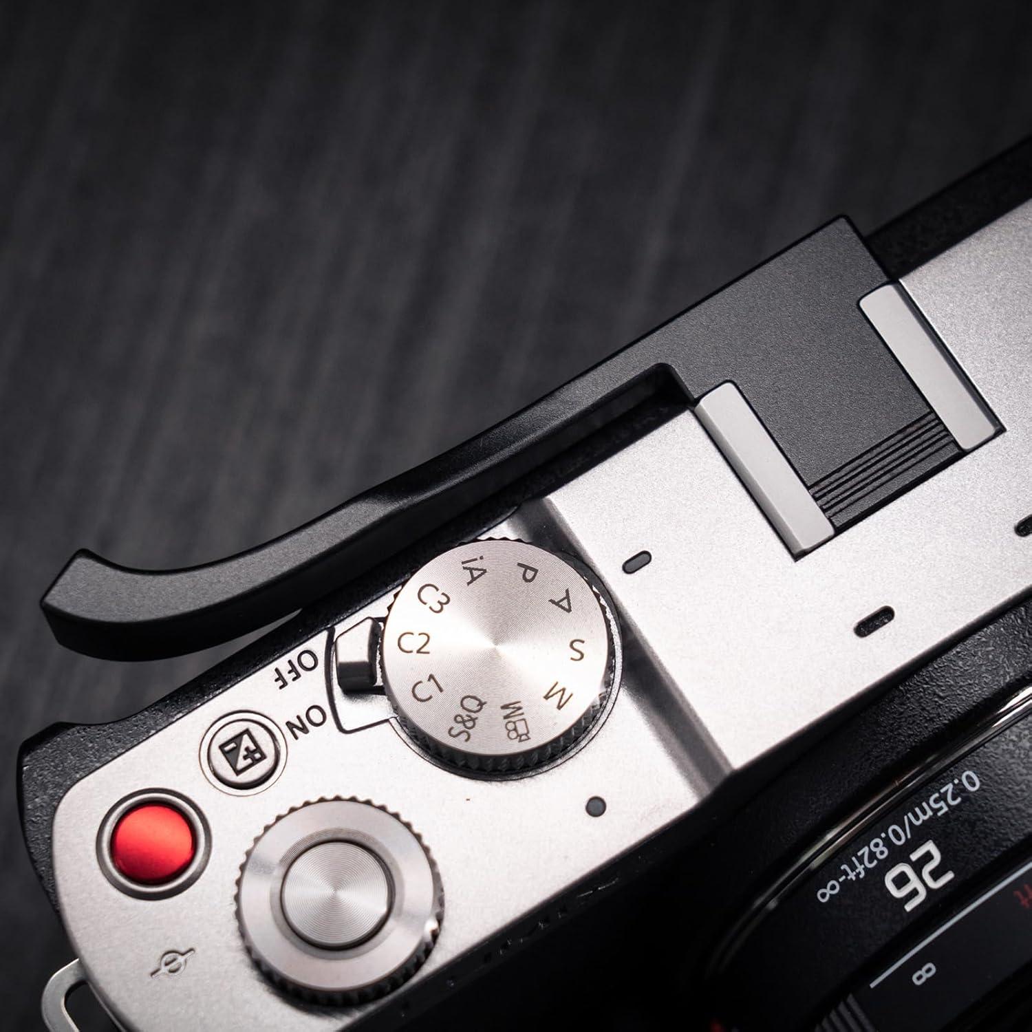 Agarradera de Pulgar Iborrys para Cámara Panasonic S9 - Antideslizante