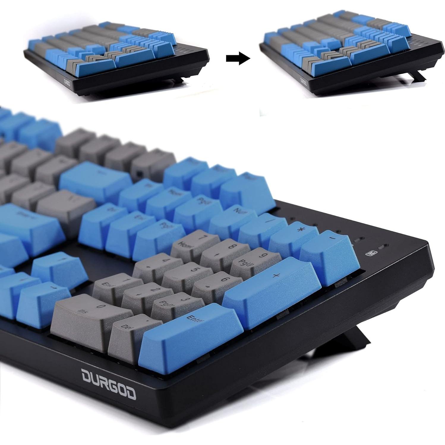 Teclado Mecánico DURGOD Taurus K310 - Cherry MX Rojo - USB-C