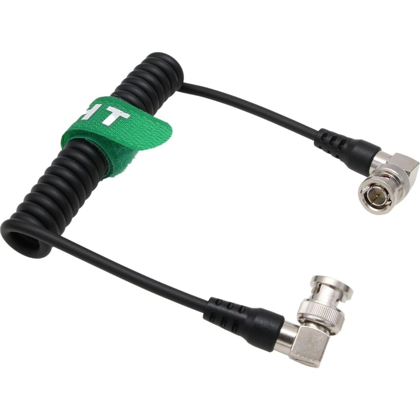 Cable BNC 3G HD SDI Enrollado 30cm a 60cm HangTon