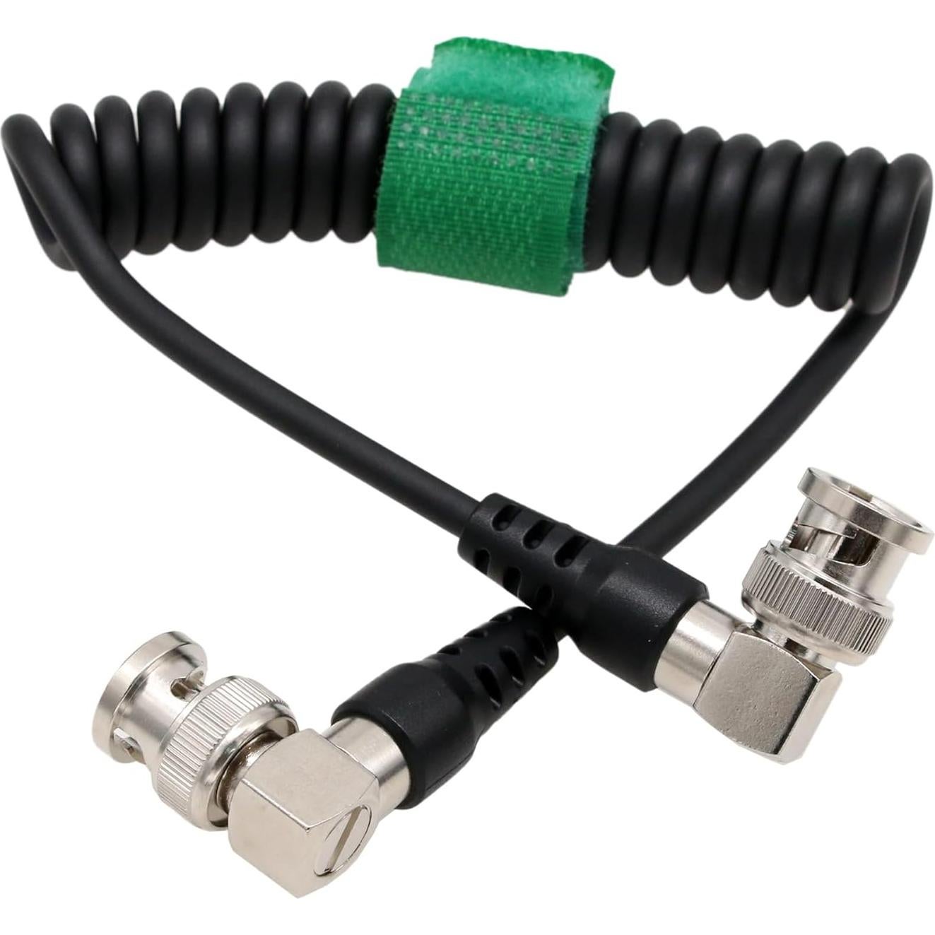 Cable BNC 3G HD SDI Enrollado 30cm a 60cm HangTon