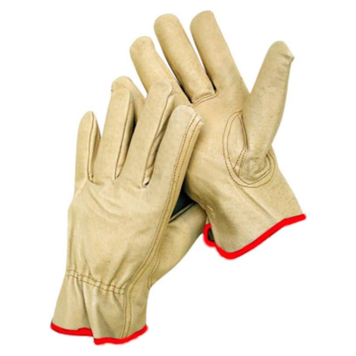 Guantes de Trabajo de Cuero Toledano 12 Pares Talla Grande