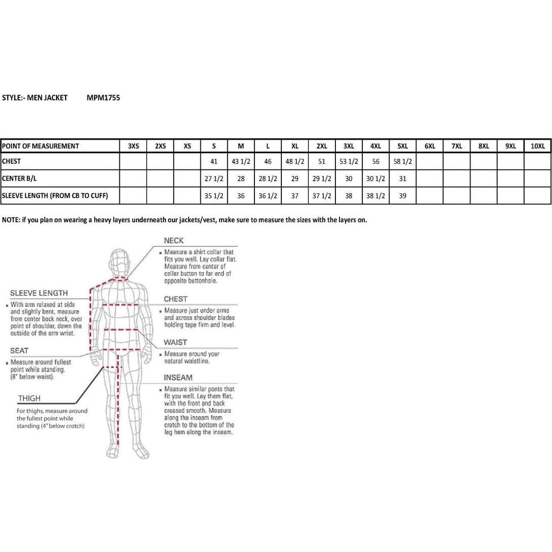 Chaqueta de Cuero y Textil Milwaukee MPM1755 Negra Hombre