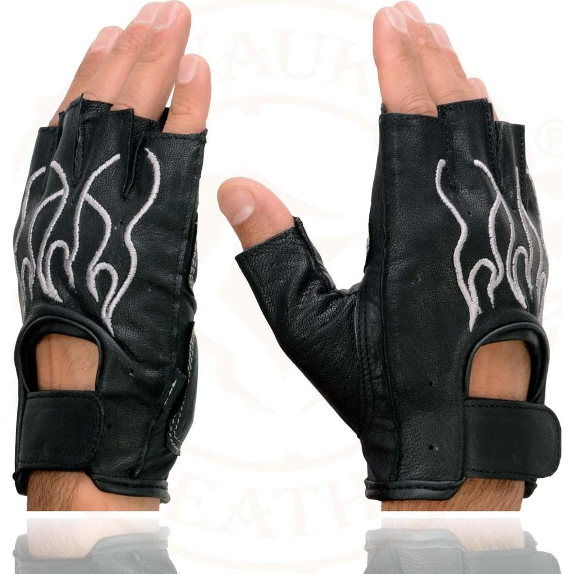 Guantes de motocicleta Milwaukee Leather SH198 con gel - Grande