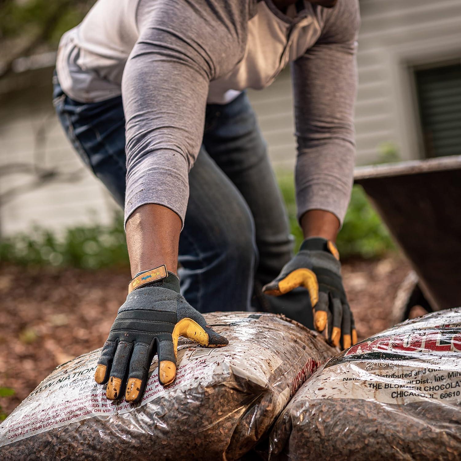 Guantes de trabajo Wells Lamont 3242M resistentes al agua