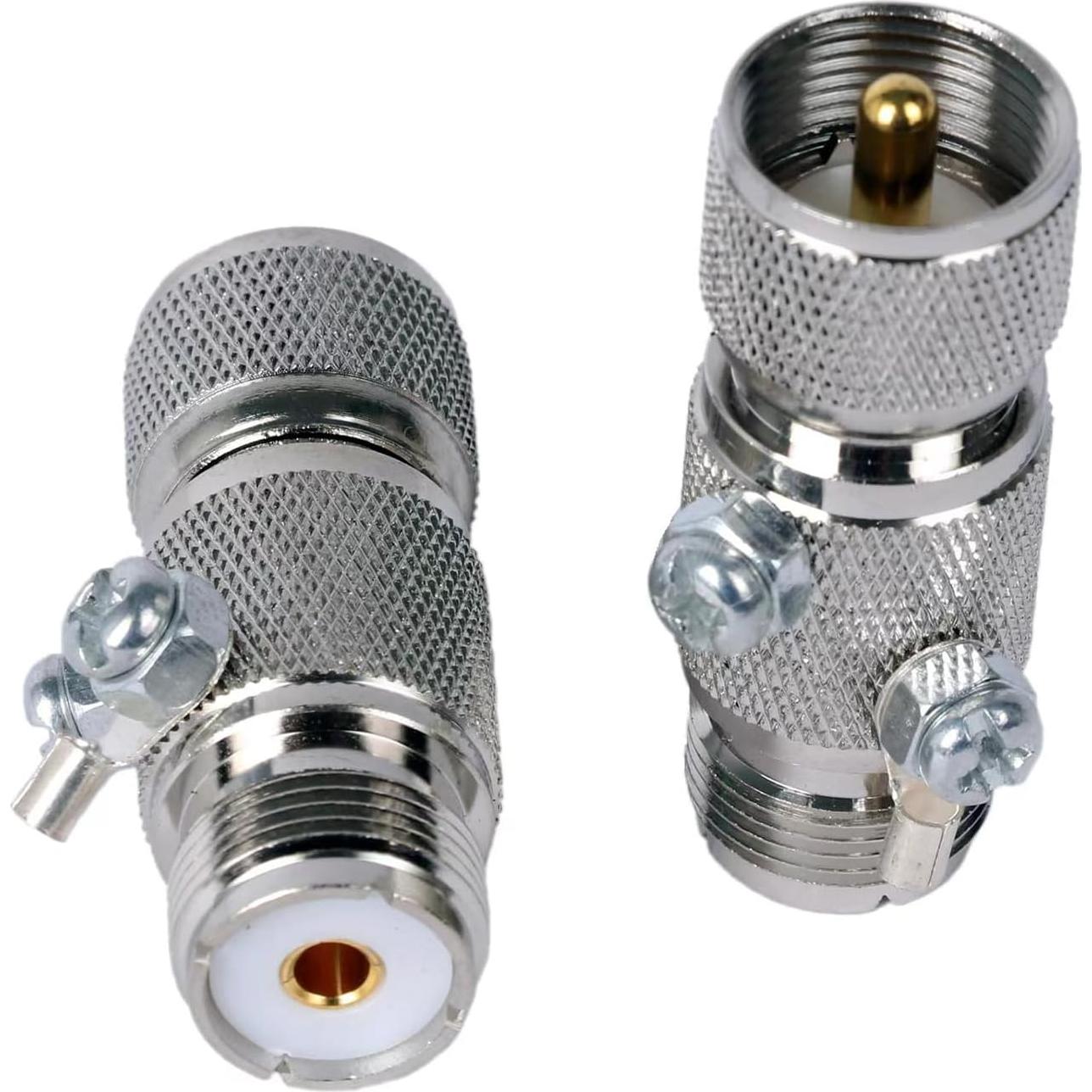 2 Paquetes Arrestador de Rayos UHF TLS.eagle PL259 a SO239