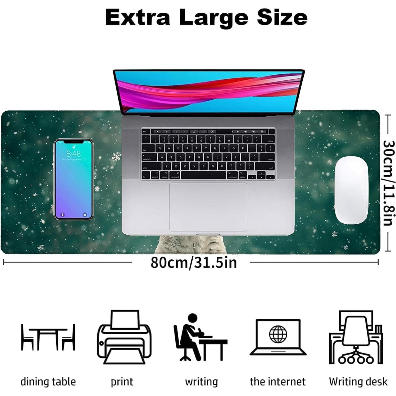 Alfombrilla de Ratón Cromcu Polar Bear 800x300mm Antideslizante