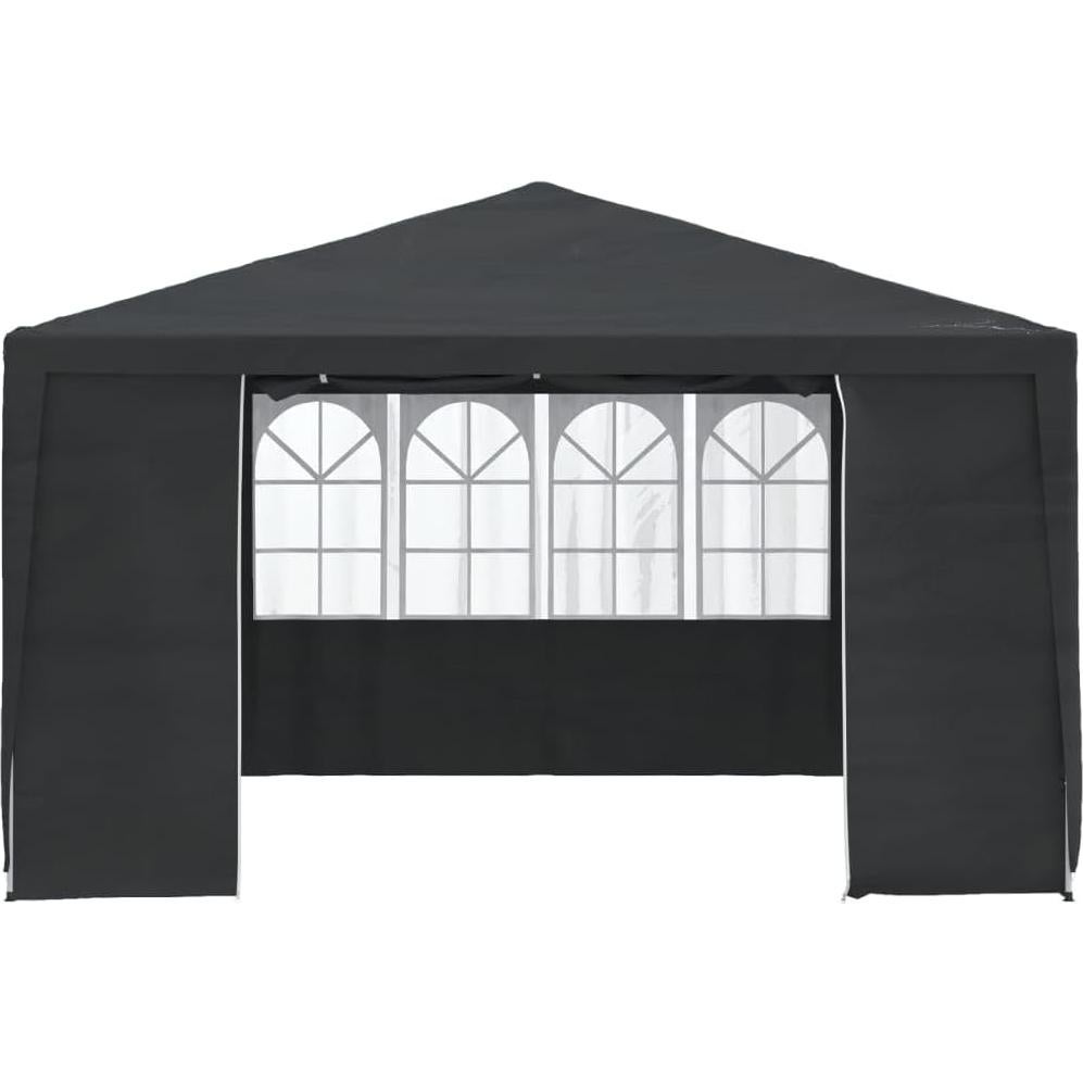 Carpa Plegable YELWHI 4x4m Verde con Paredes Laterales