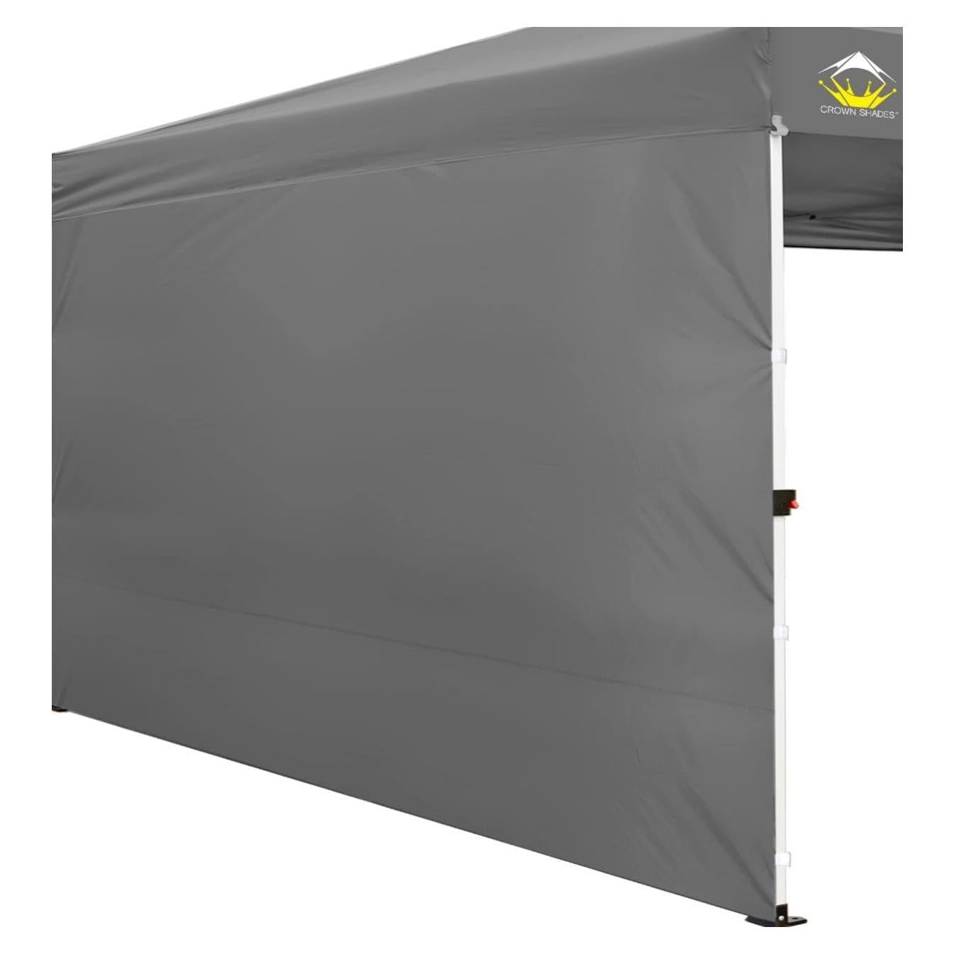 Pared Lateral Solar Crown Shades 2.44x1.83m Gris Impermeable