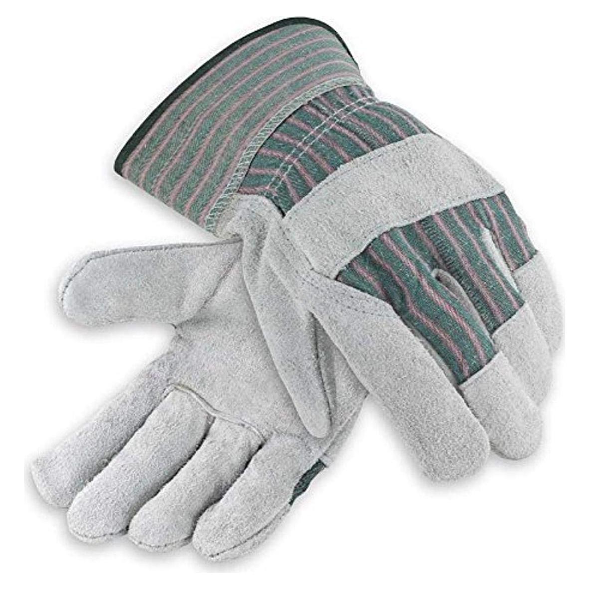 Guantes de Trabajo Galeton 2114 Raya Verde 2X Grande 12 Piezas