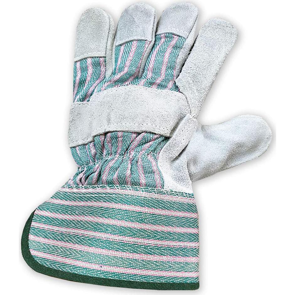 Guantes de Trabajo Galeton 2114 Raya Verde 2X Grande 12 Piezas