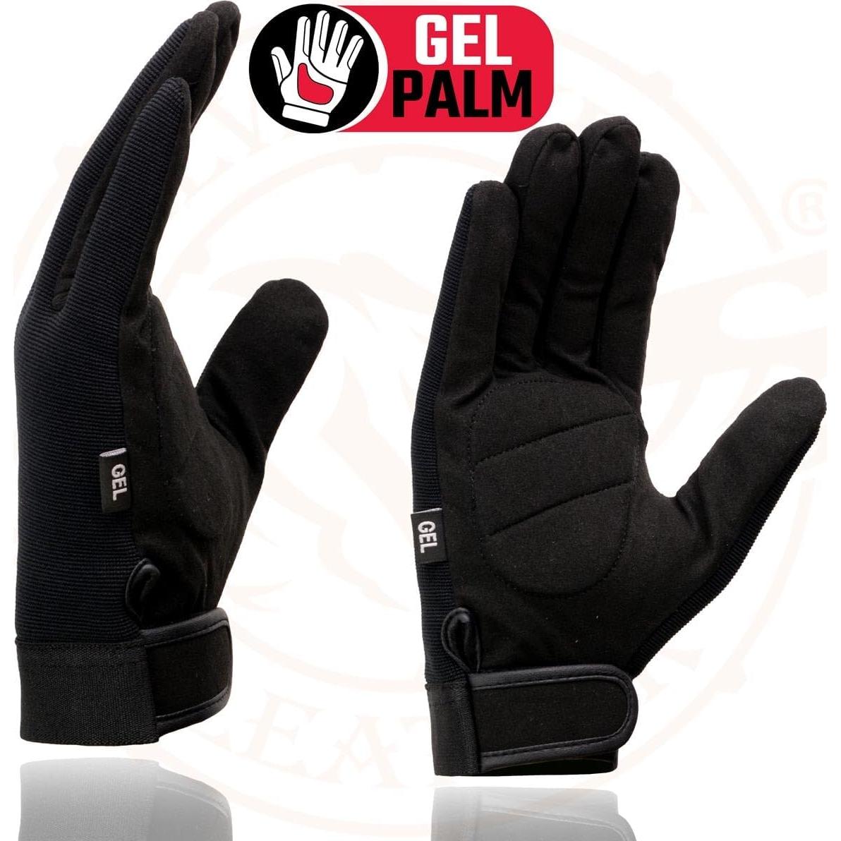 Guantes de mecánico Milwaukee Leather SH44612 con palma de gel