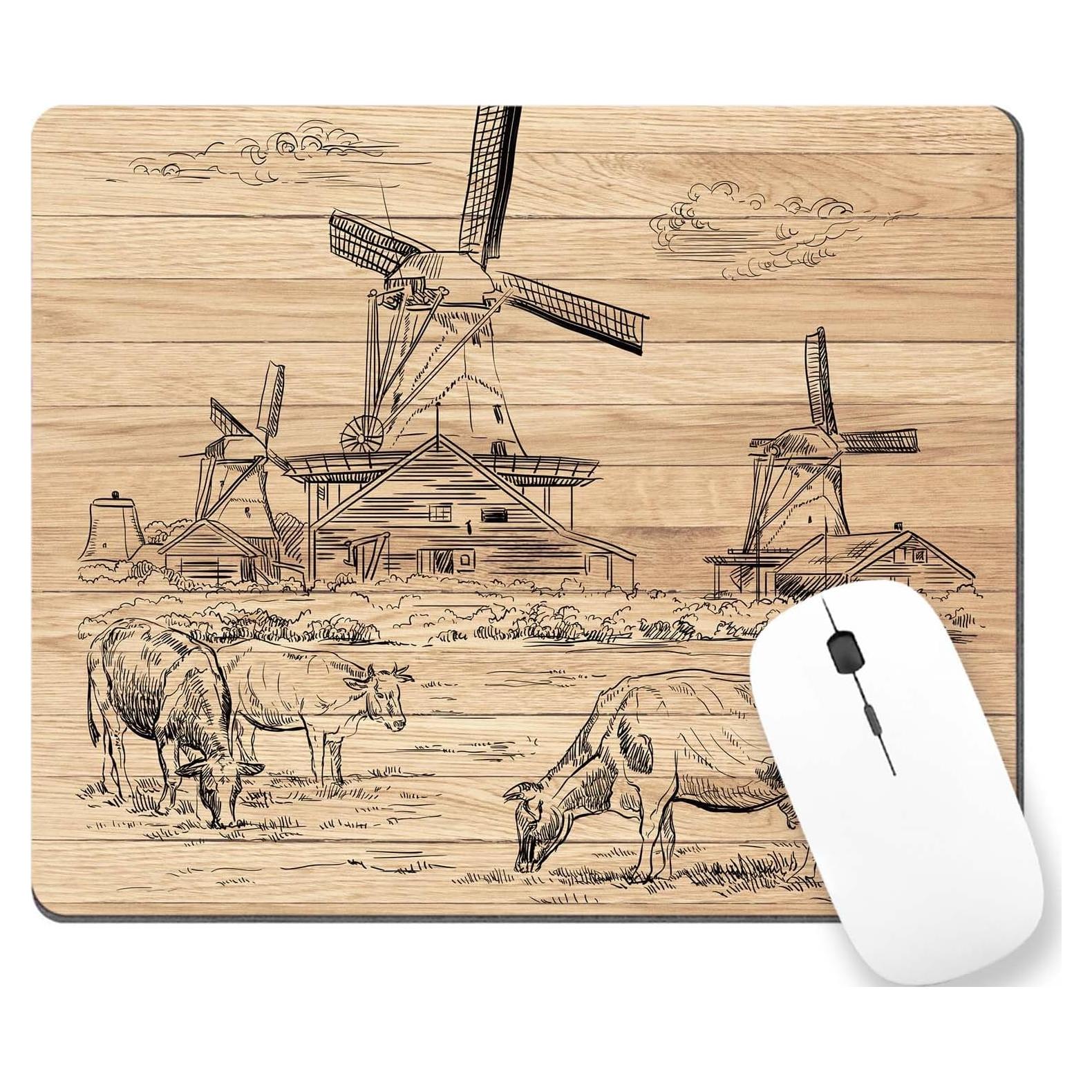 Alfombrilla de Ratón TSSOHU 24.1x20 cm Antideslizante