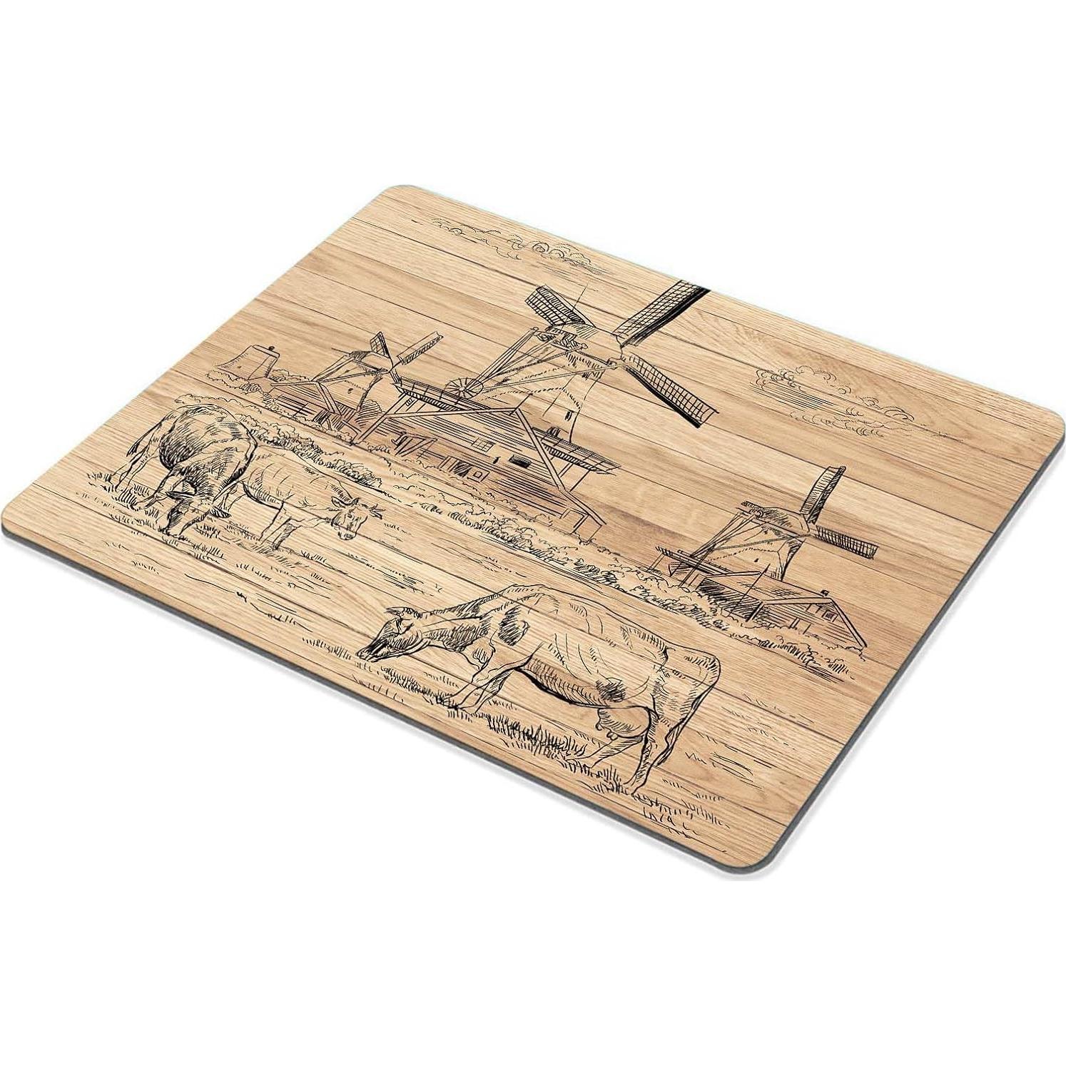 Alfombrilla de Ratón TSSOHU 24.1x20 cm Antideslizante