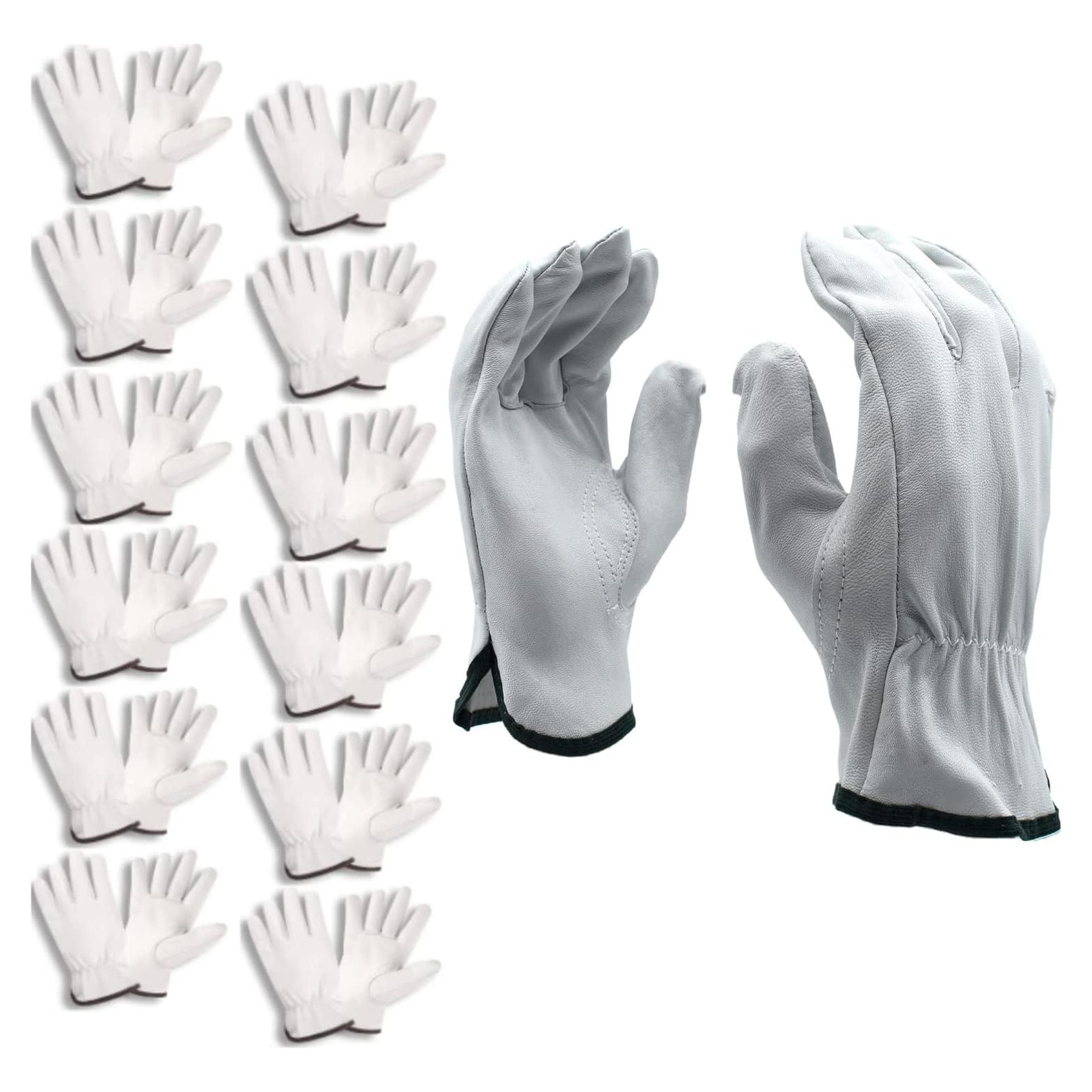 Guantes de Conductor Cordova 8500L de Cuero de Cabra, 12 Pzas