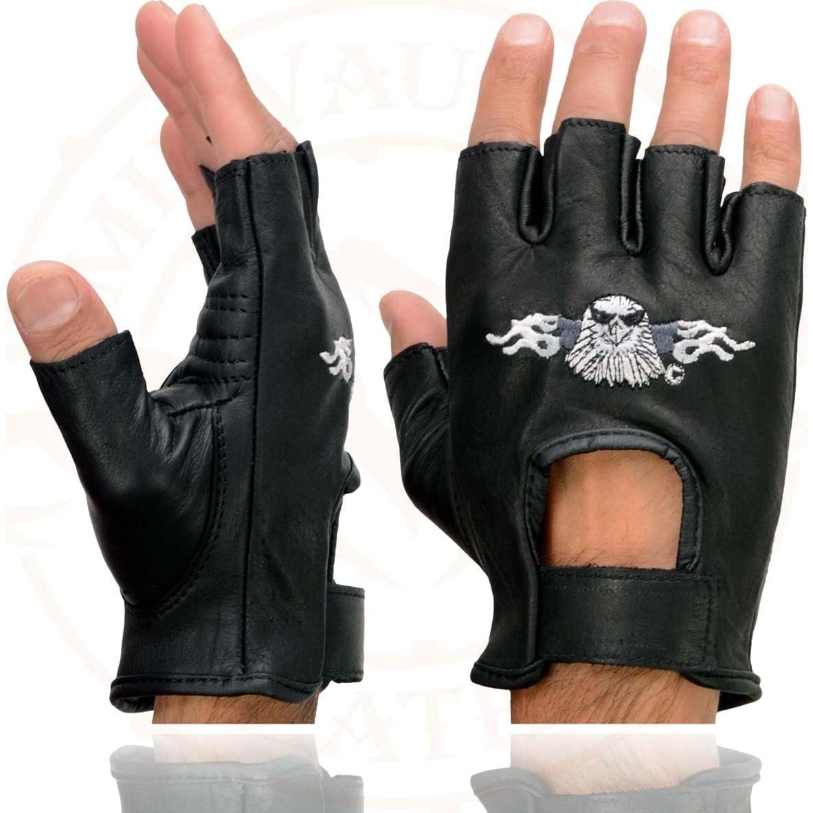 Guantes de motocicleta Milwaukee Leather SH352 con gel