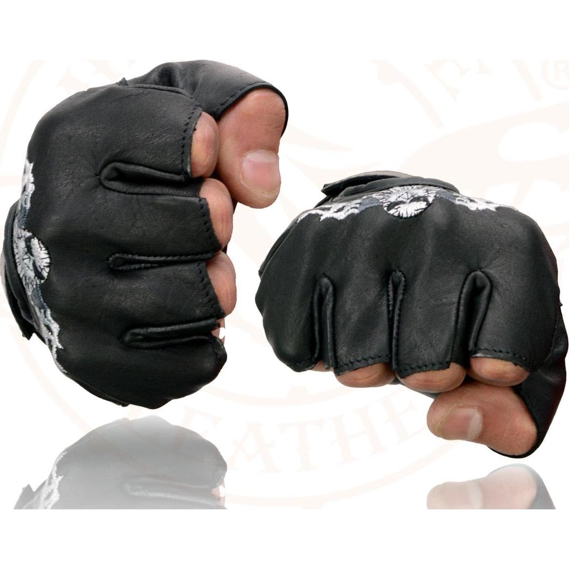 Guantes de motocicleta Milwaukee Leather SH352 con gel