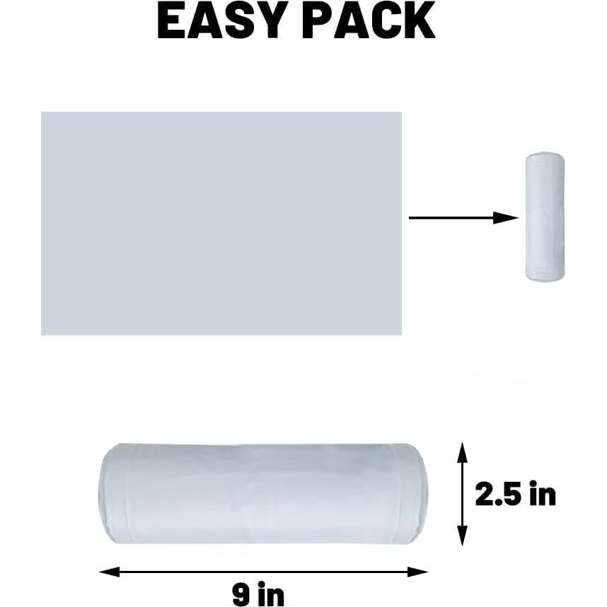 Pared Lateral Ultraligera MQoutdoor para Carpa 10x3 m Negra