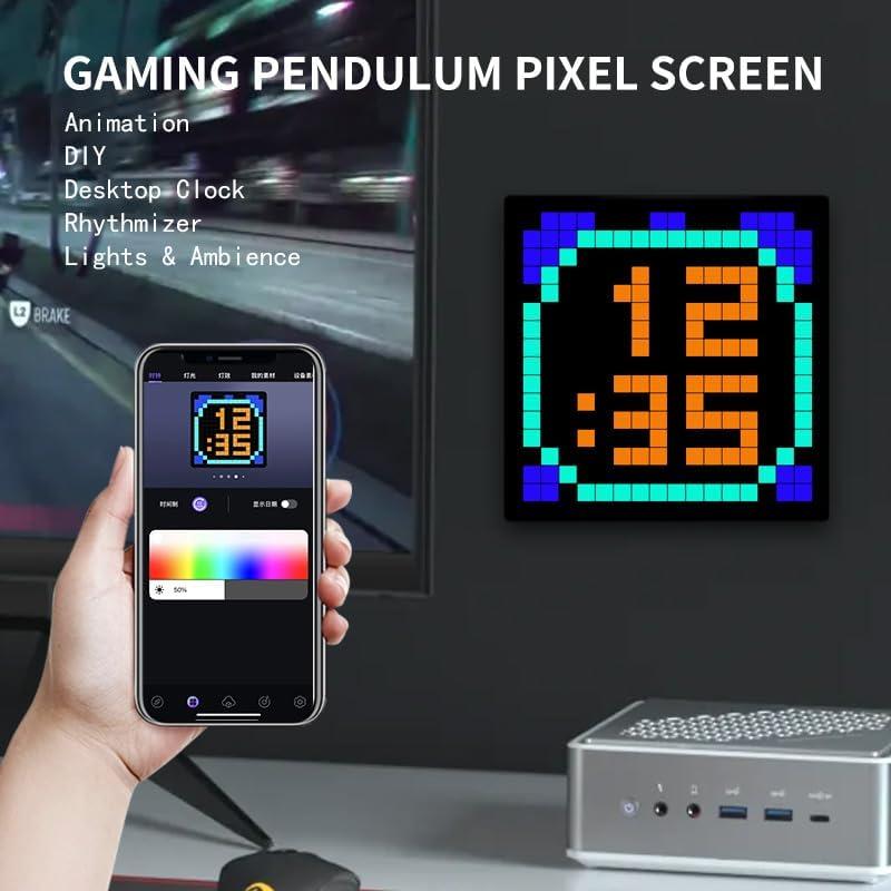 Marco de Imagen Digital SIKAI CASE 40.64x40.64 cm LED Personalizable