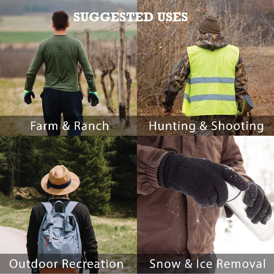 Guante de Trabajo Kinco 92-S Cuero de Cabra X-Large