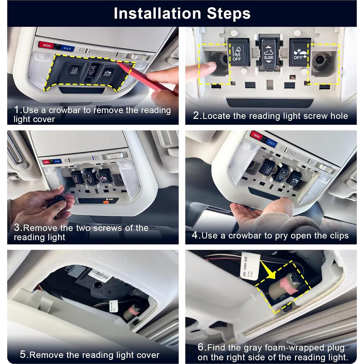 Cámara Dash 4K Mangoal para Subaru Forester 2016-2024