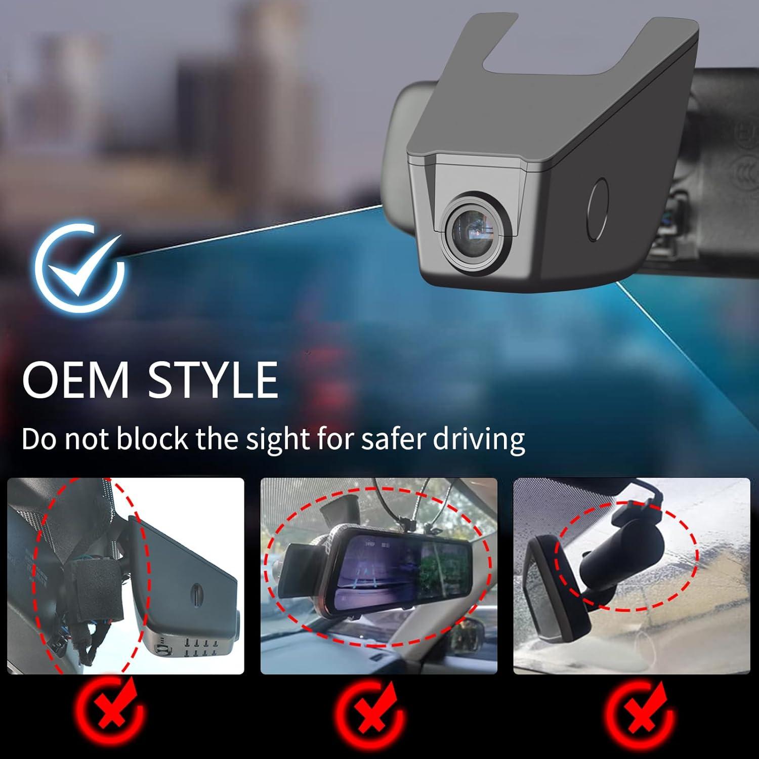 Cámara Dash 4K Mangoal para Subaru Forester 2016-2024