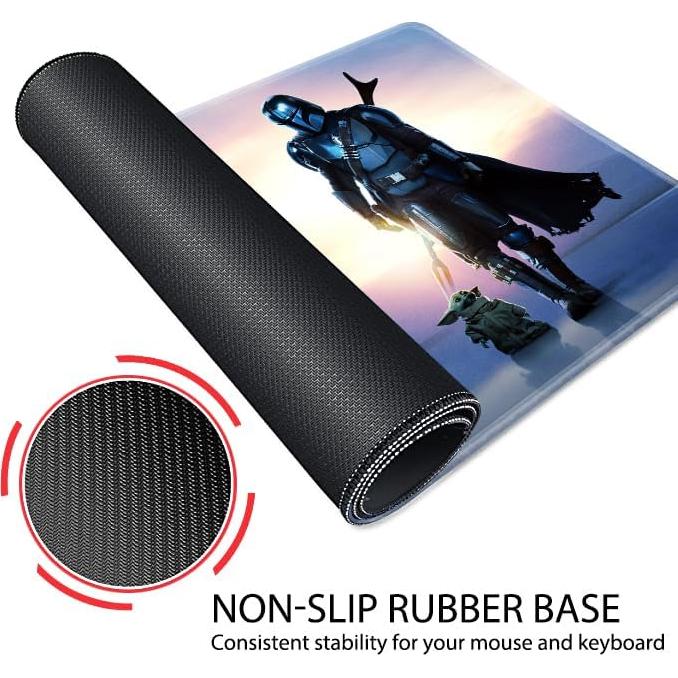 Alfombrilla de Ratón Antideslizante Lucen Blais 35x80 cm Azul