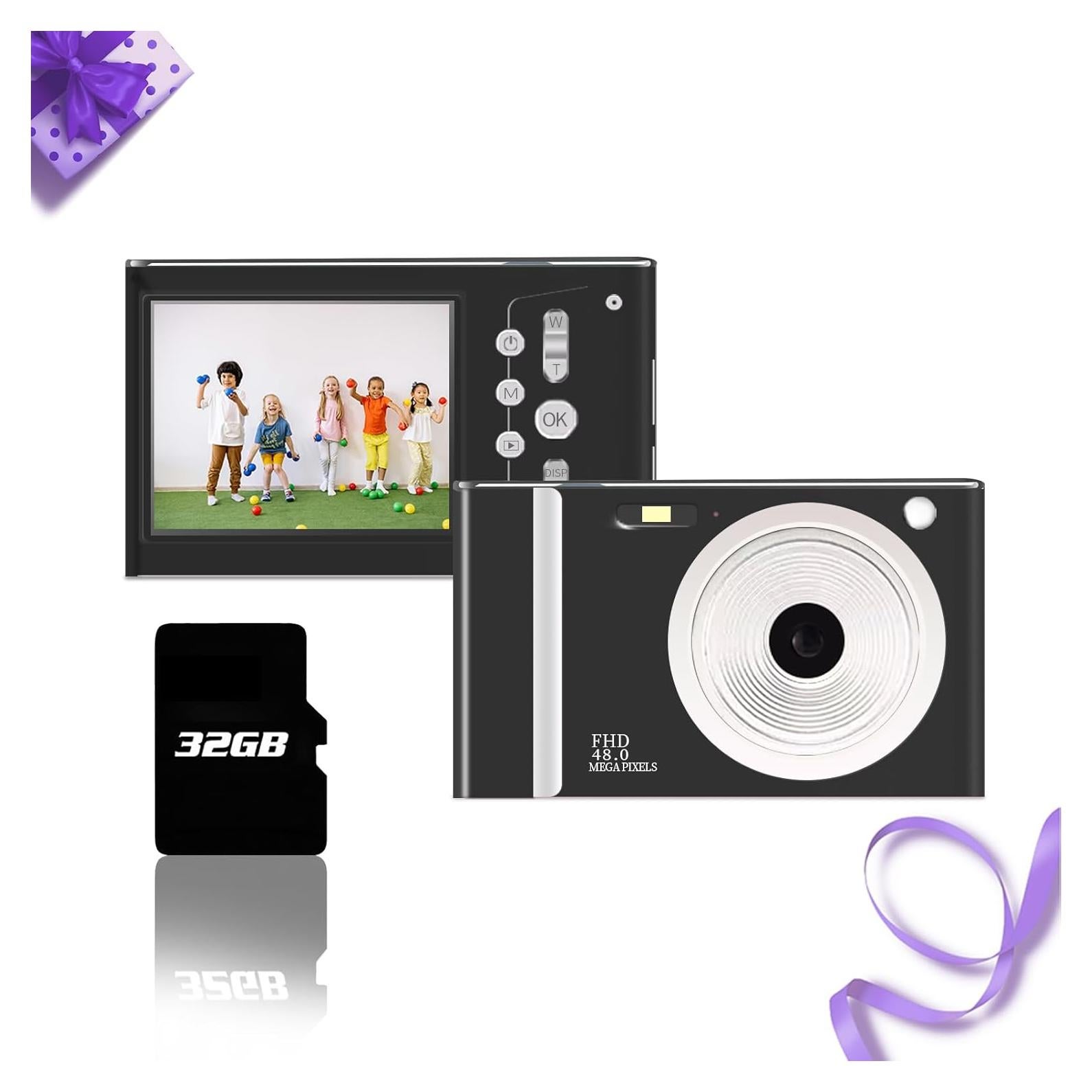 Cámara Digital Jazeyeah DC001 48MP FHD 1080P con Zoom 16X