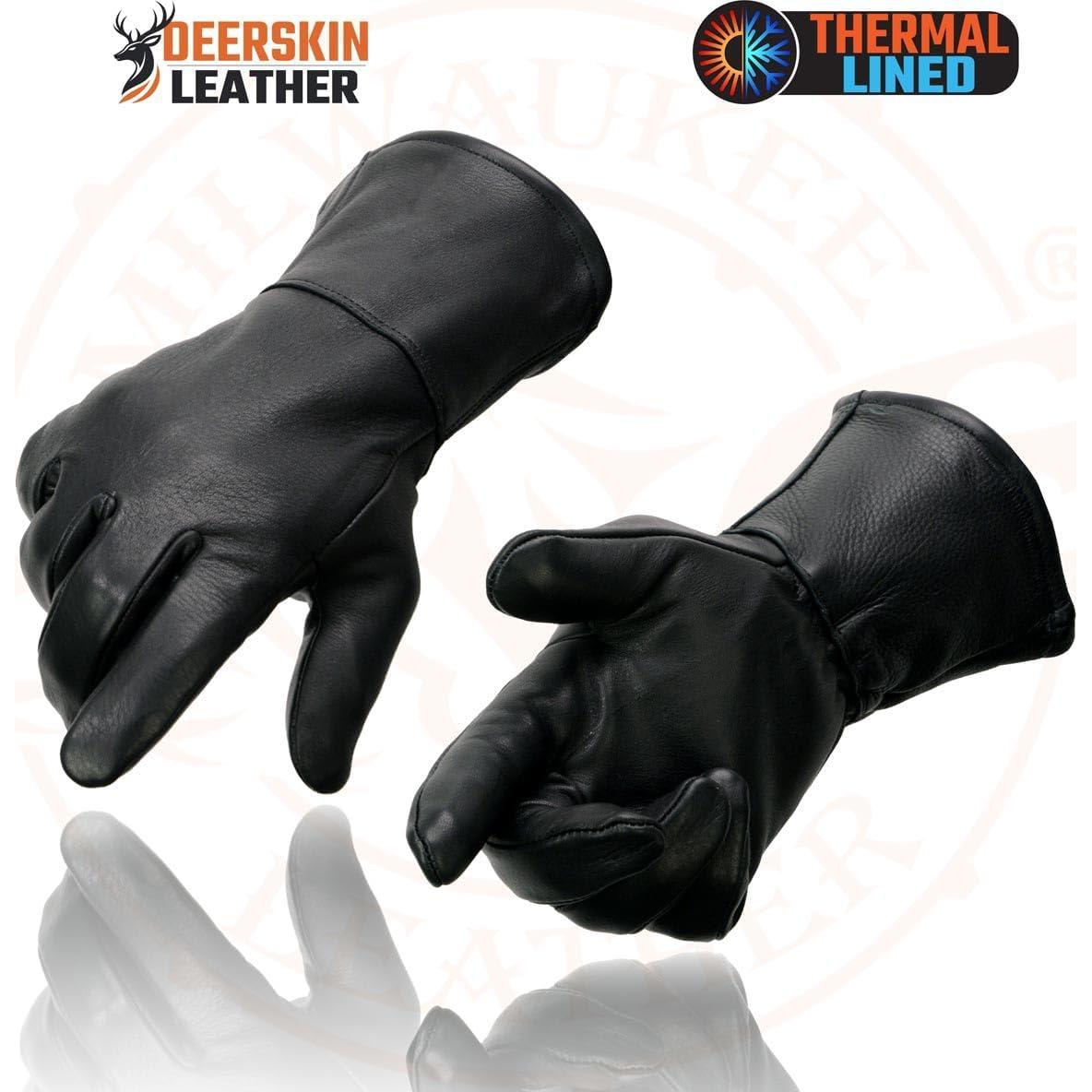 Guantes de Motocicleta Shaf 3X Forrados Térmicamente