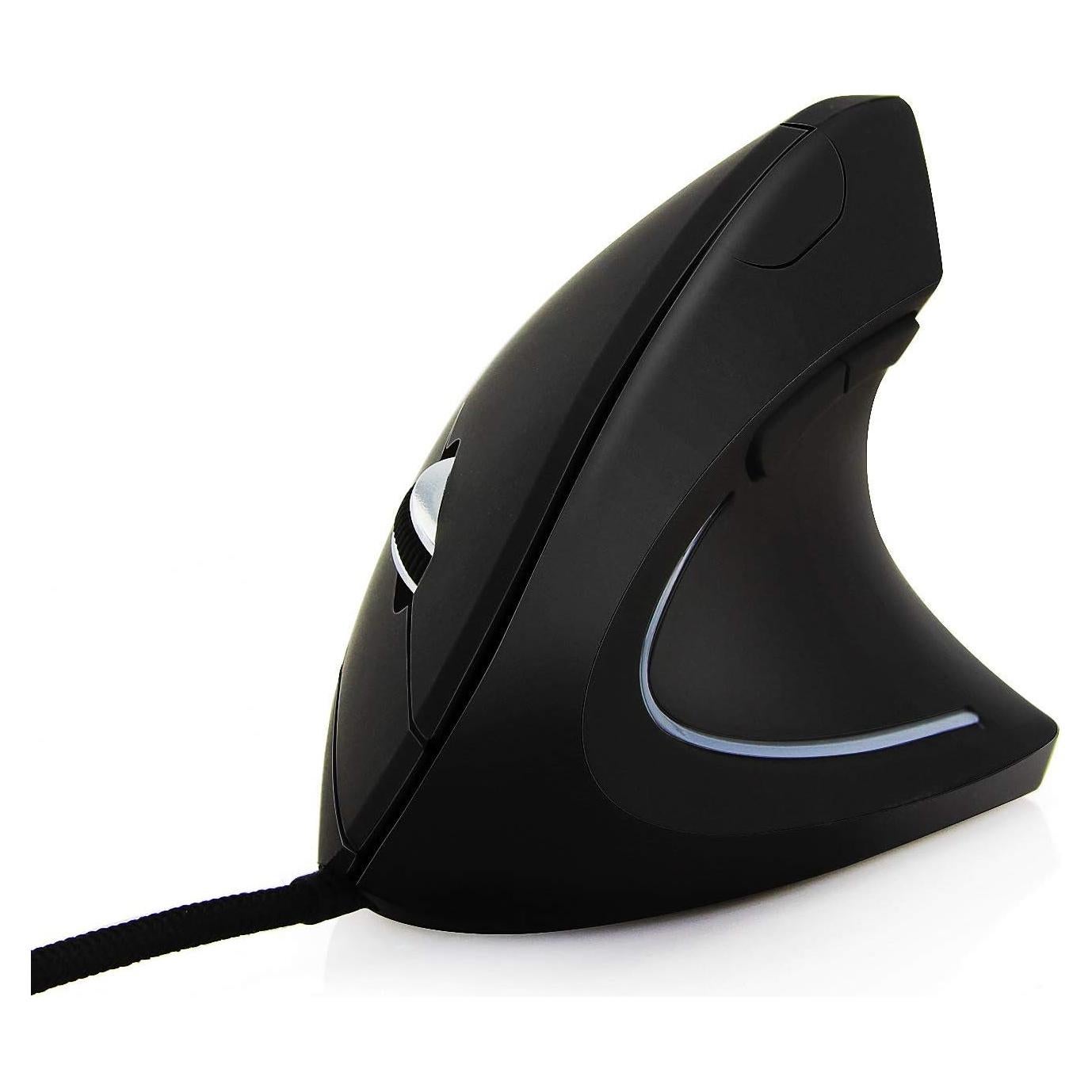 Ratón Vertical con Cable Ai5G DPI Ajustable para Mano Derecha