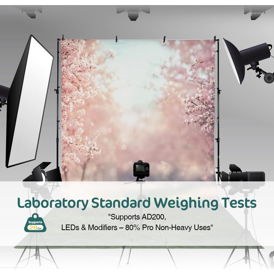 Trípode de Soporte de Luz Kate 2.6m Alta Resistencia 15kg