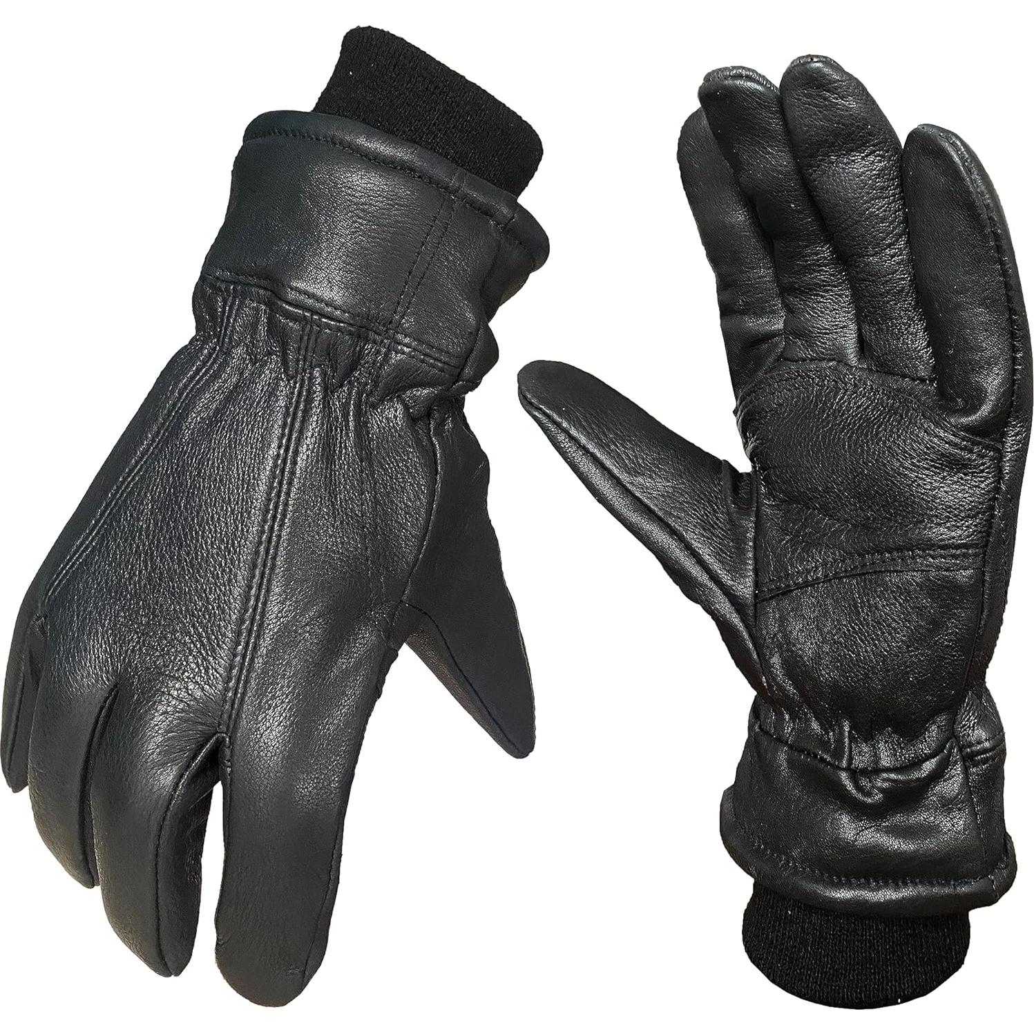 Guantes de Invierno SKYDEER Piel de Ciervo Aislados Térmicamente