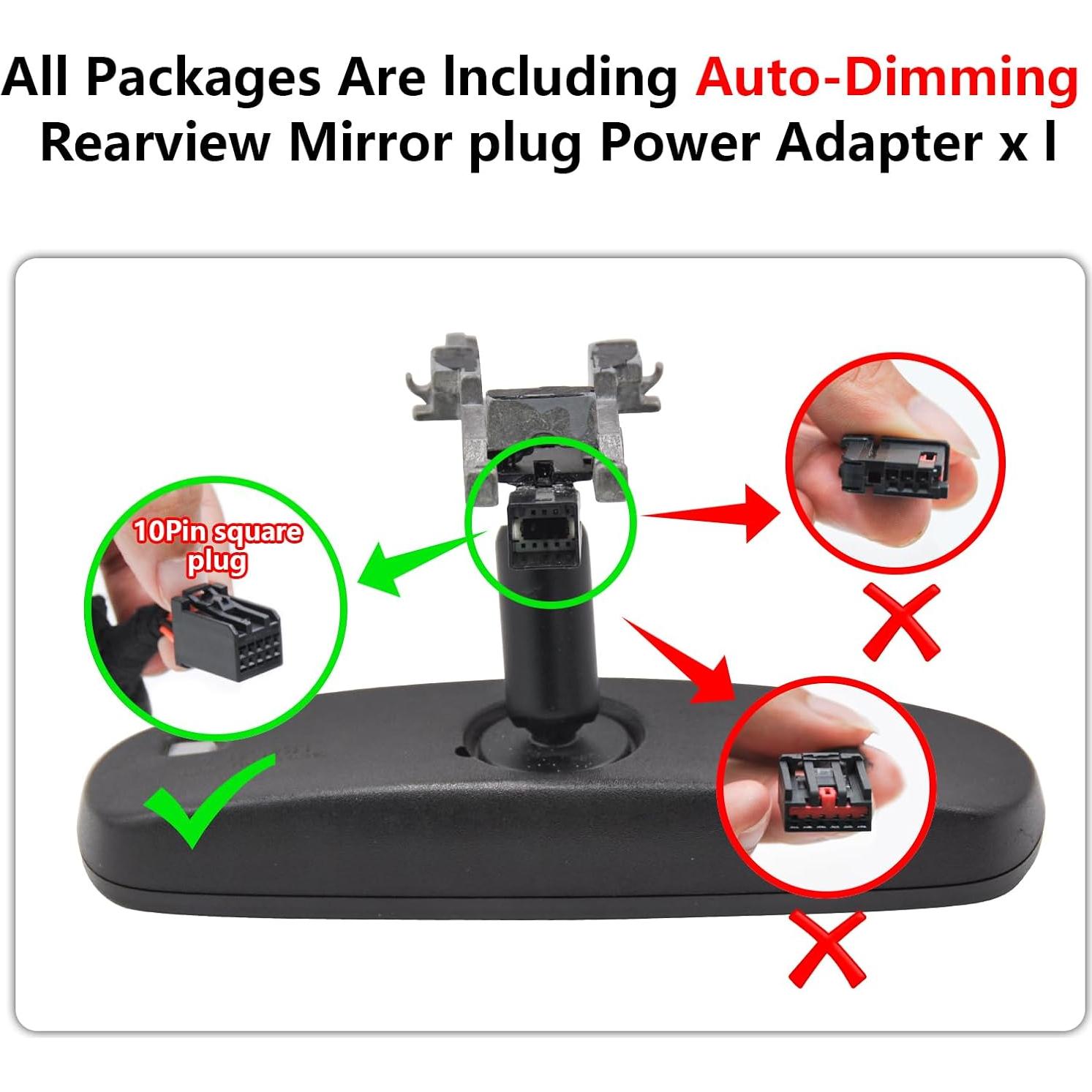 Cámara Dash 4K Mangoal para GMC Sierra 1500/2500/3500 2019-2023