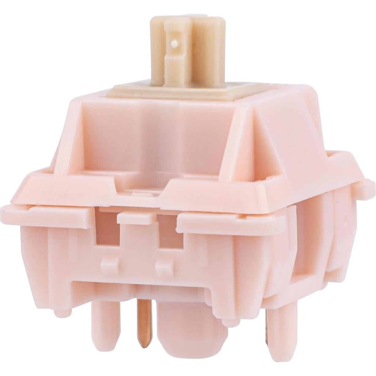 Interruptores de Teclado EPOMAKER Nude Rosa 40gf Silenciosos 35 PCS