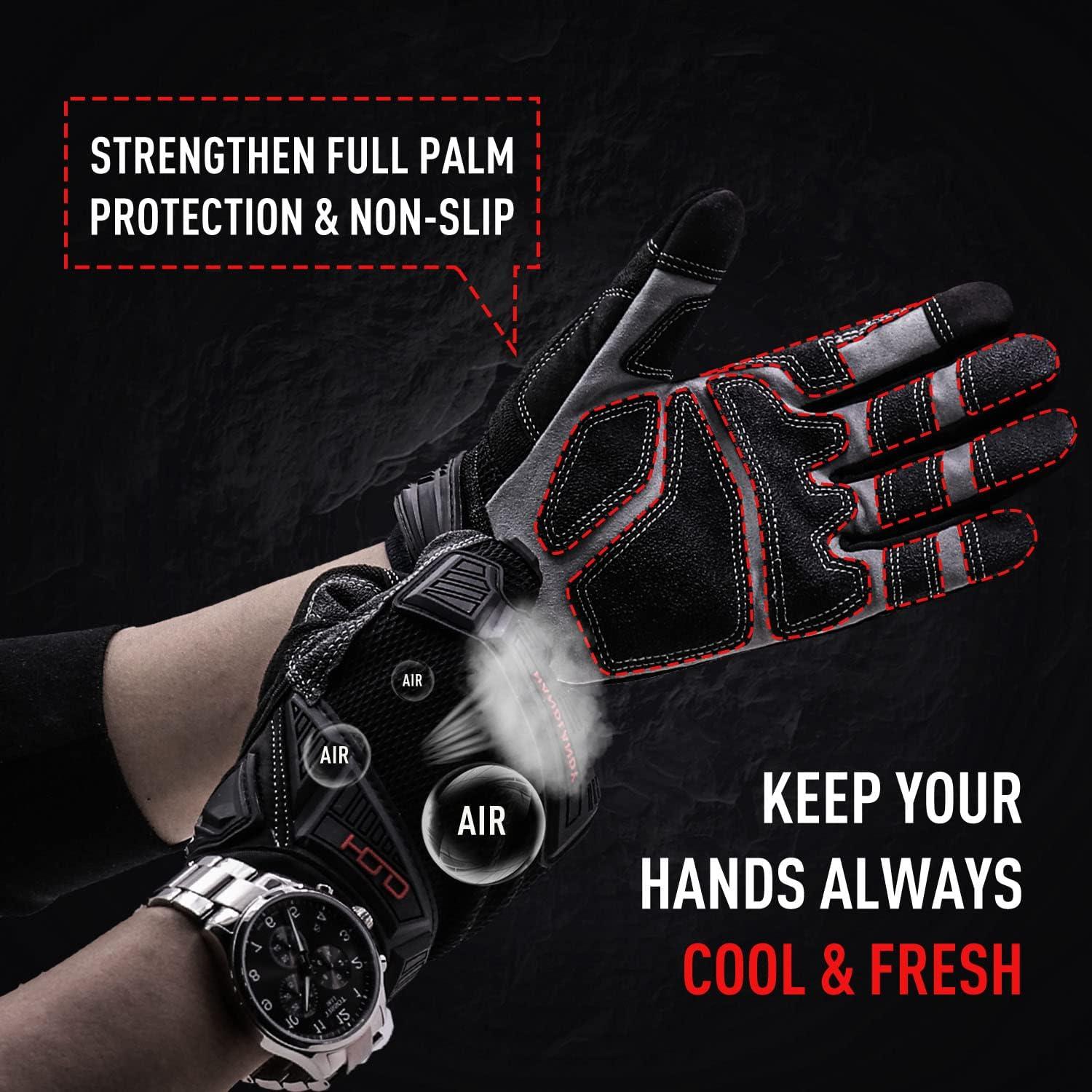 Guantes de Trabajo AIGEVTURE Tácticos con Pantalla Táctil