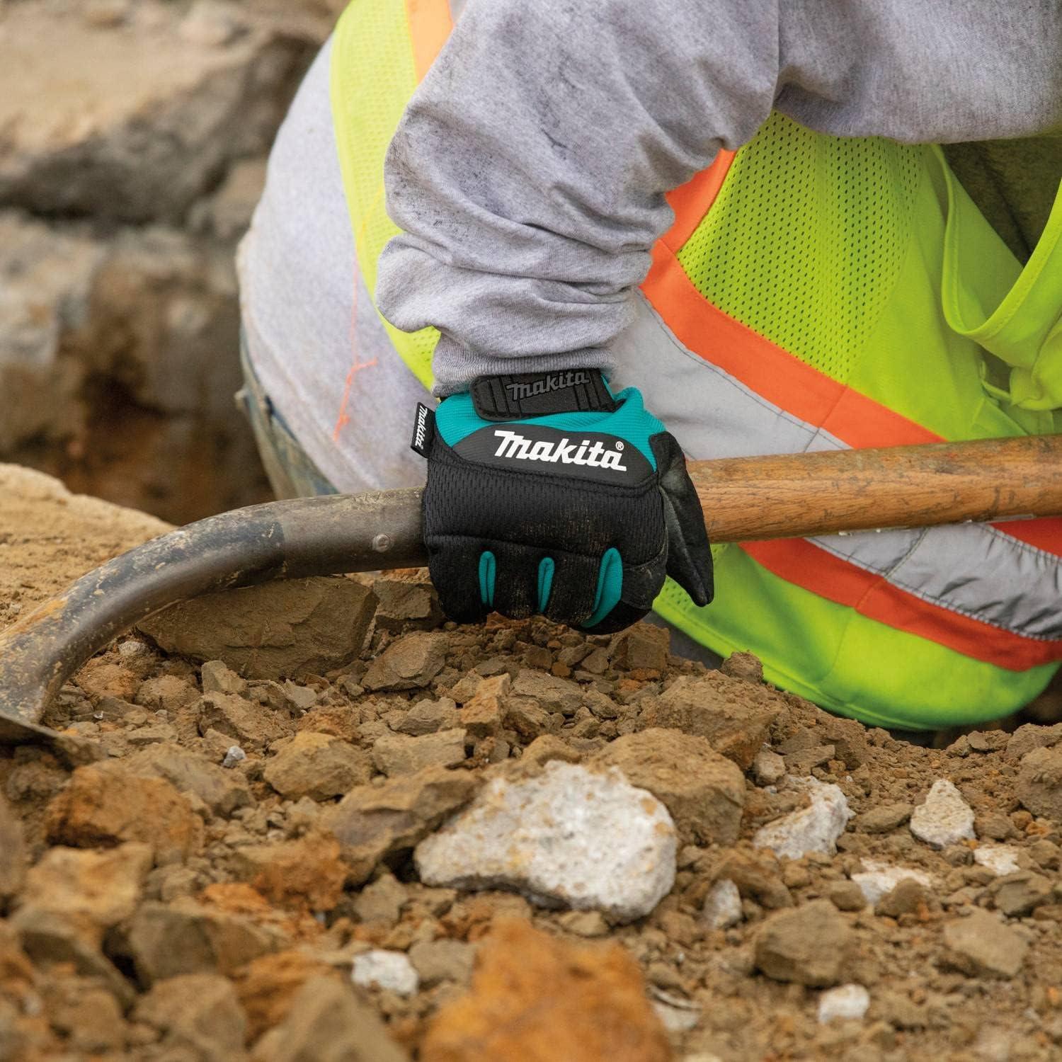 Guantes de Cuero Originales Makita T-04226 Grande