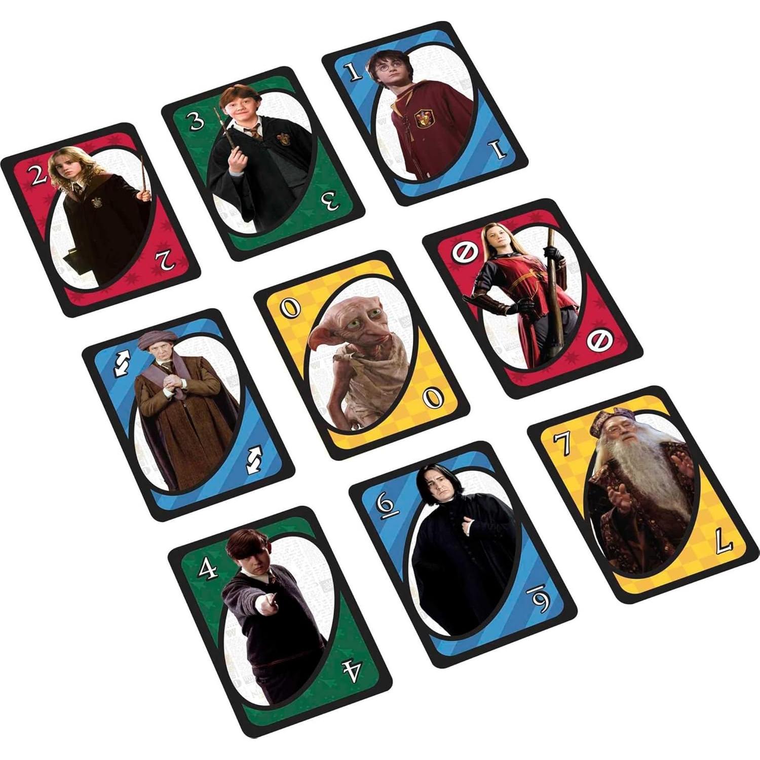 Juego de Cartas UNO Harry Potter Mattel en Lata Coleccionable