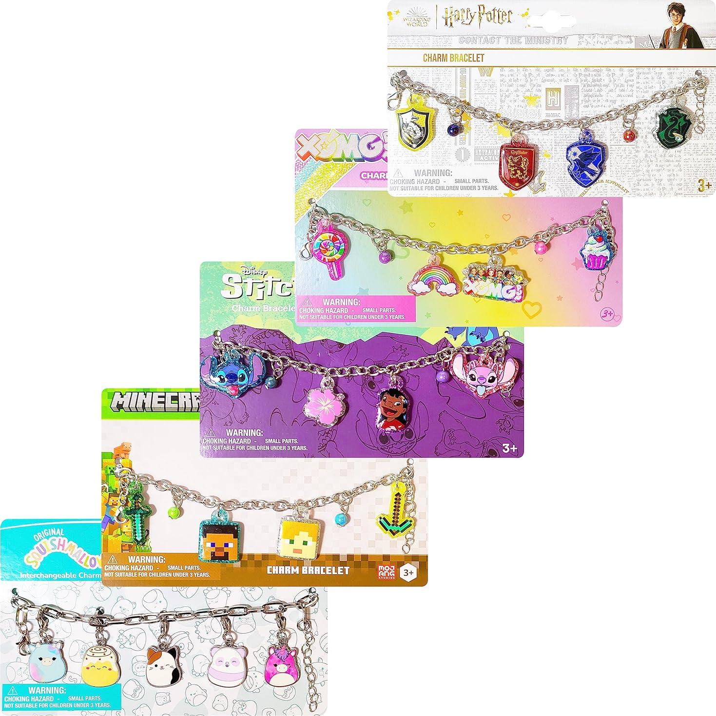 Pulsera LUV HER Harry Potter con Charms para Niñas