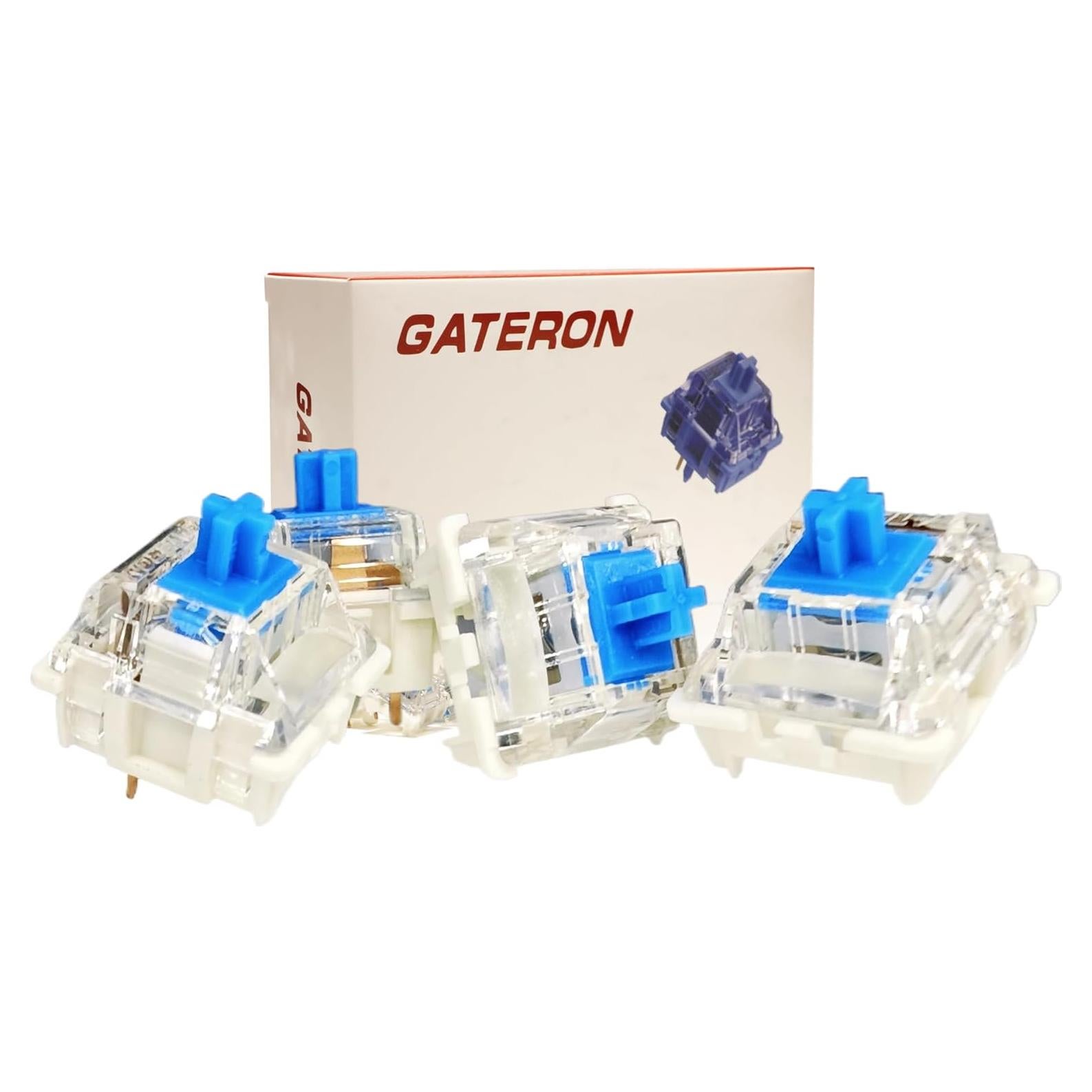 Interruptores mecánicos Gateron G Pro 3.0 Azul 70 Pcs 60gf