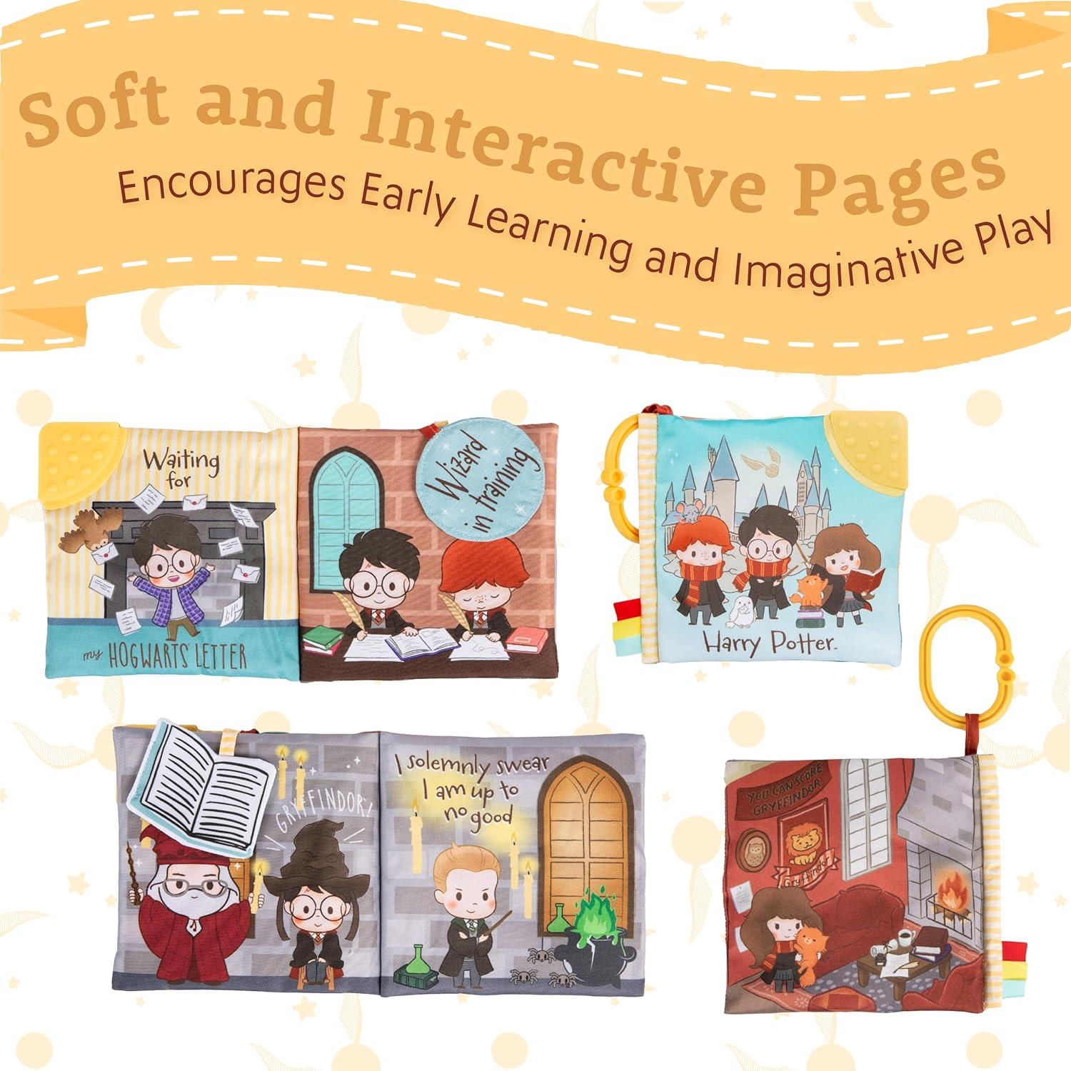 Libro Suave WB Elf para Bebés con Chupete Texturizado - 20.7x15 cm