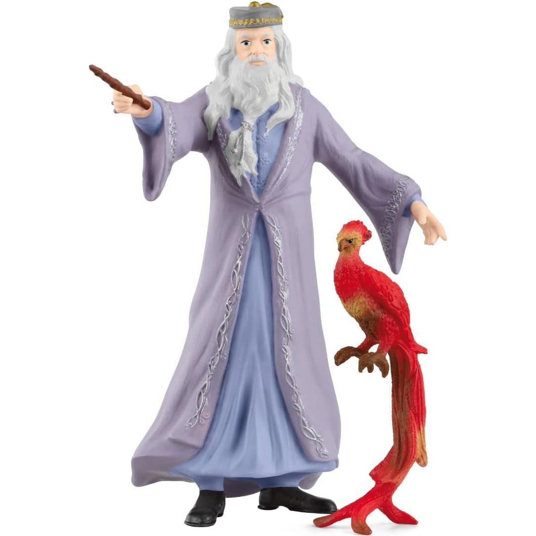 Conjunto Harry Potter Schleich Dumbledore y Fawkes 136g