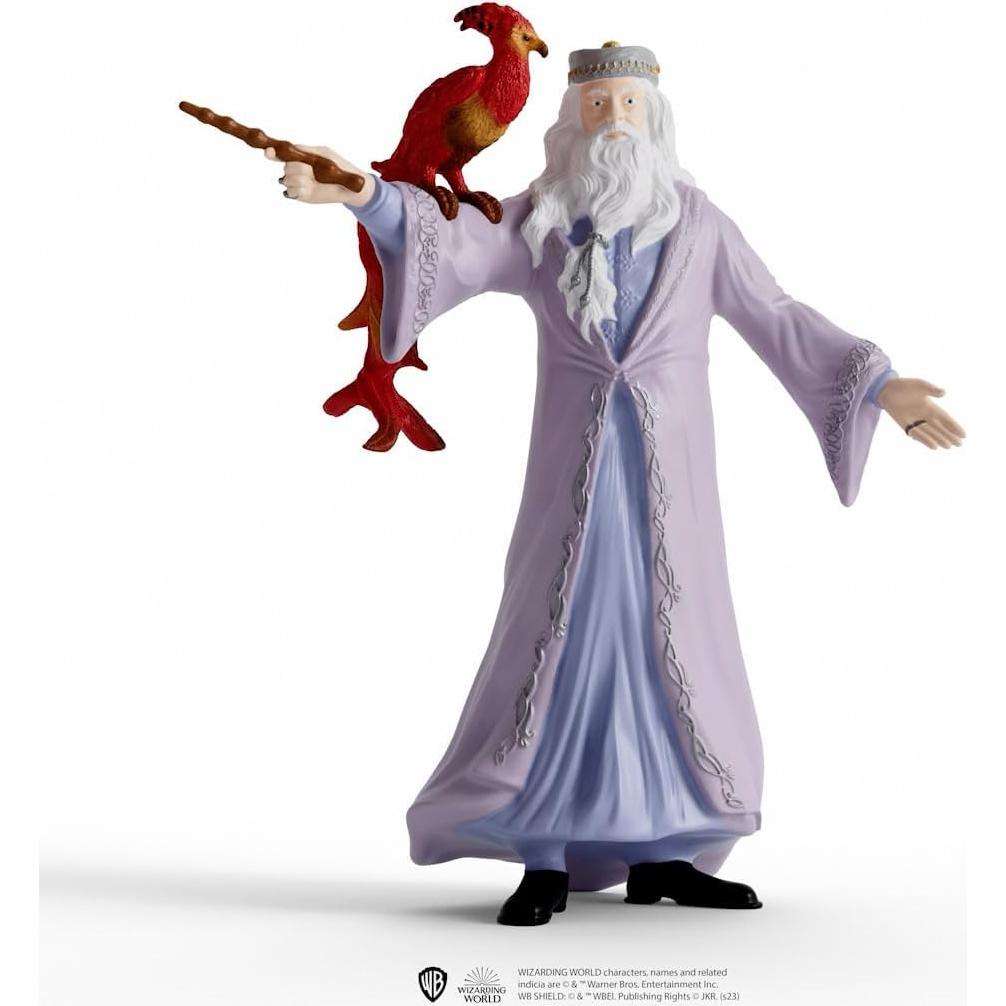 Conjunto Harry Potter Schleich Dumbledore y Fawkes 136g