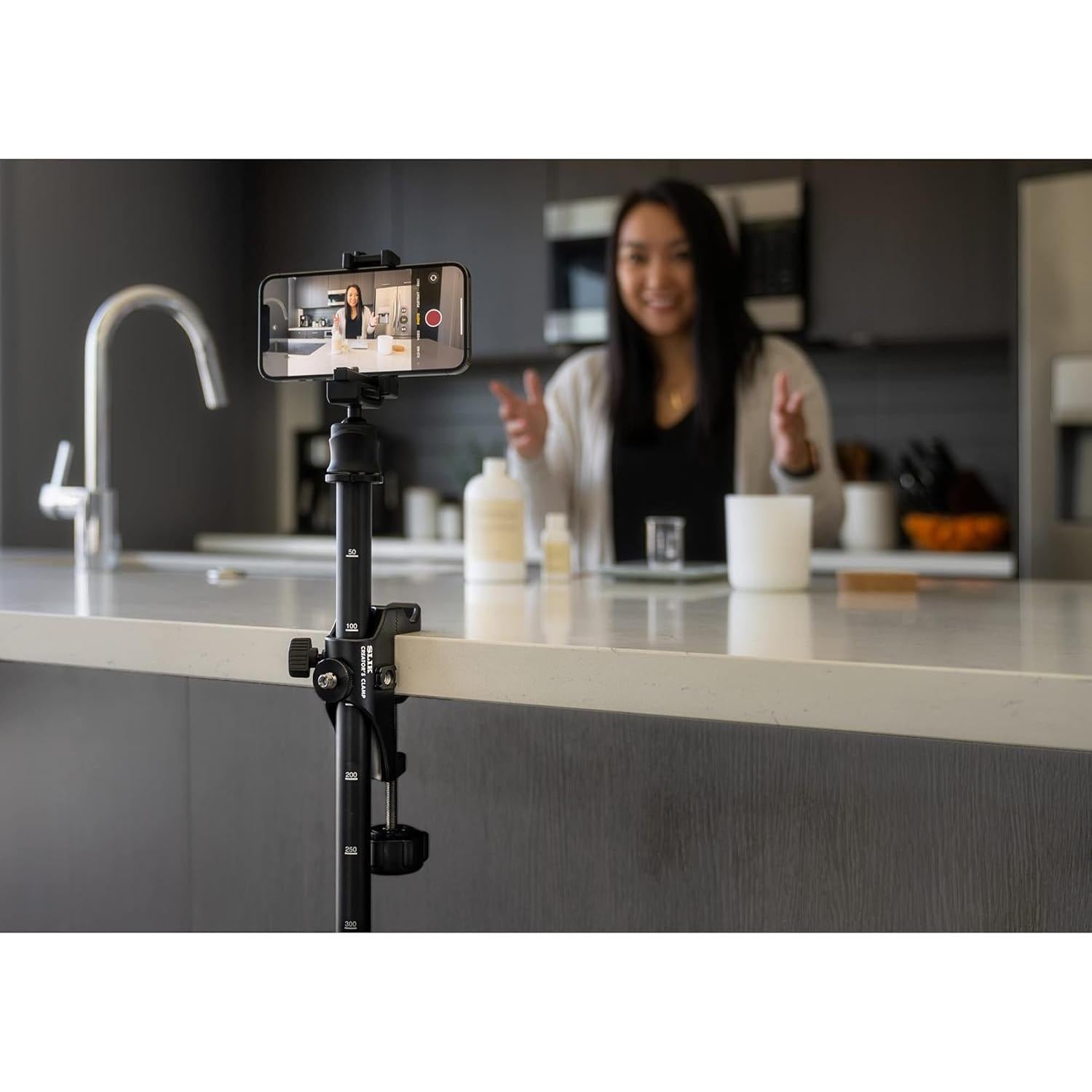 Abrazadera Universal SLIK Creator 618-761 para Escritorios y Mesas