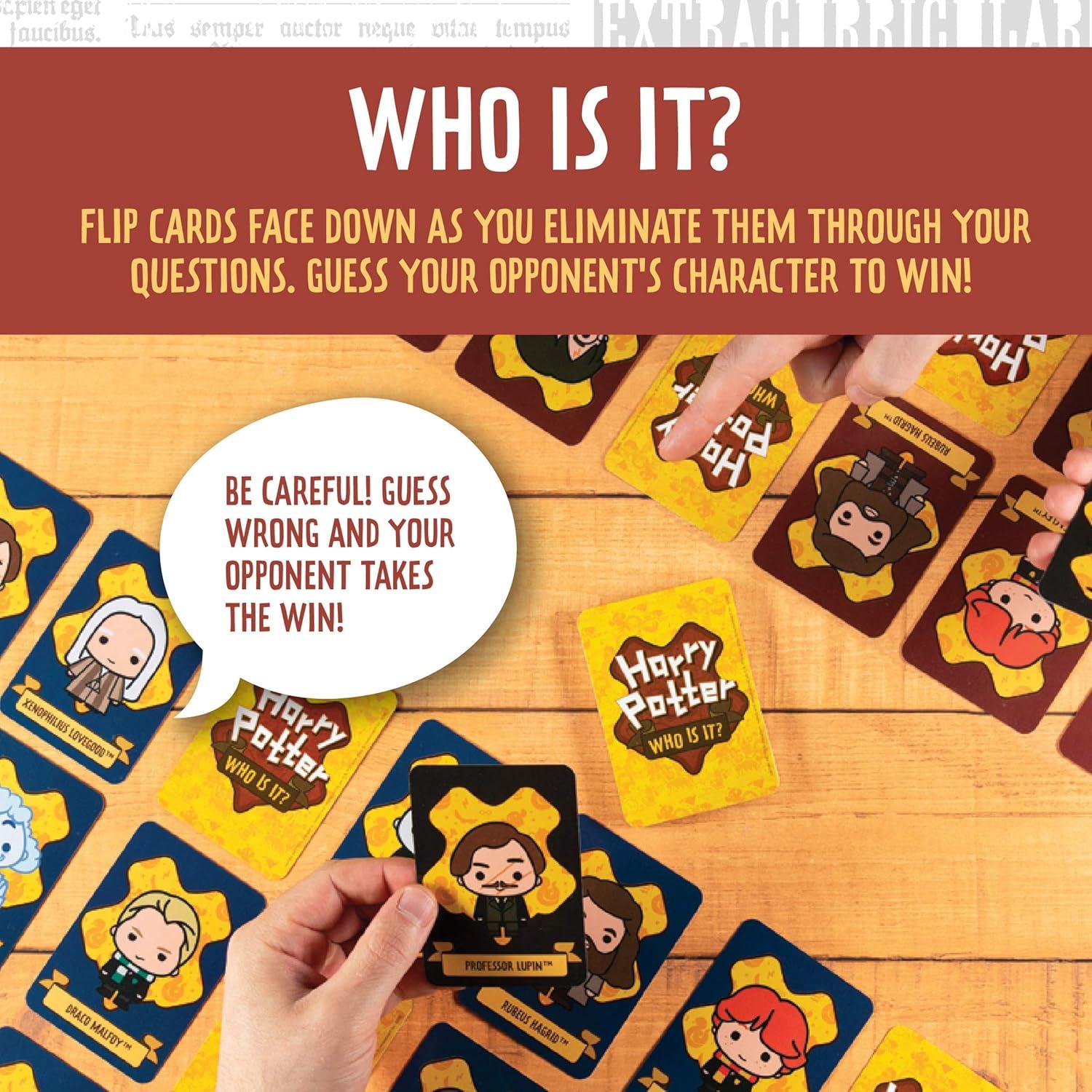 Juego de Adivinanza Harry Potter Paladone 72 Tarjetas