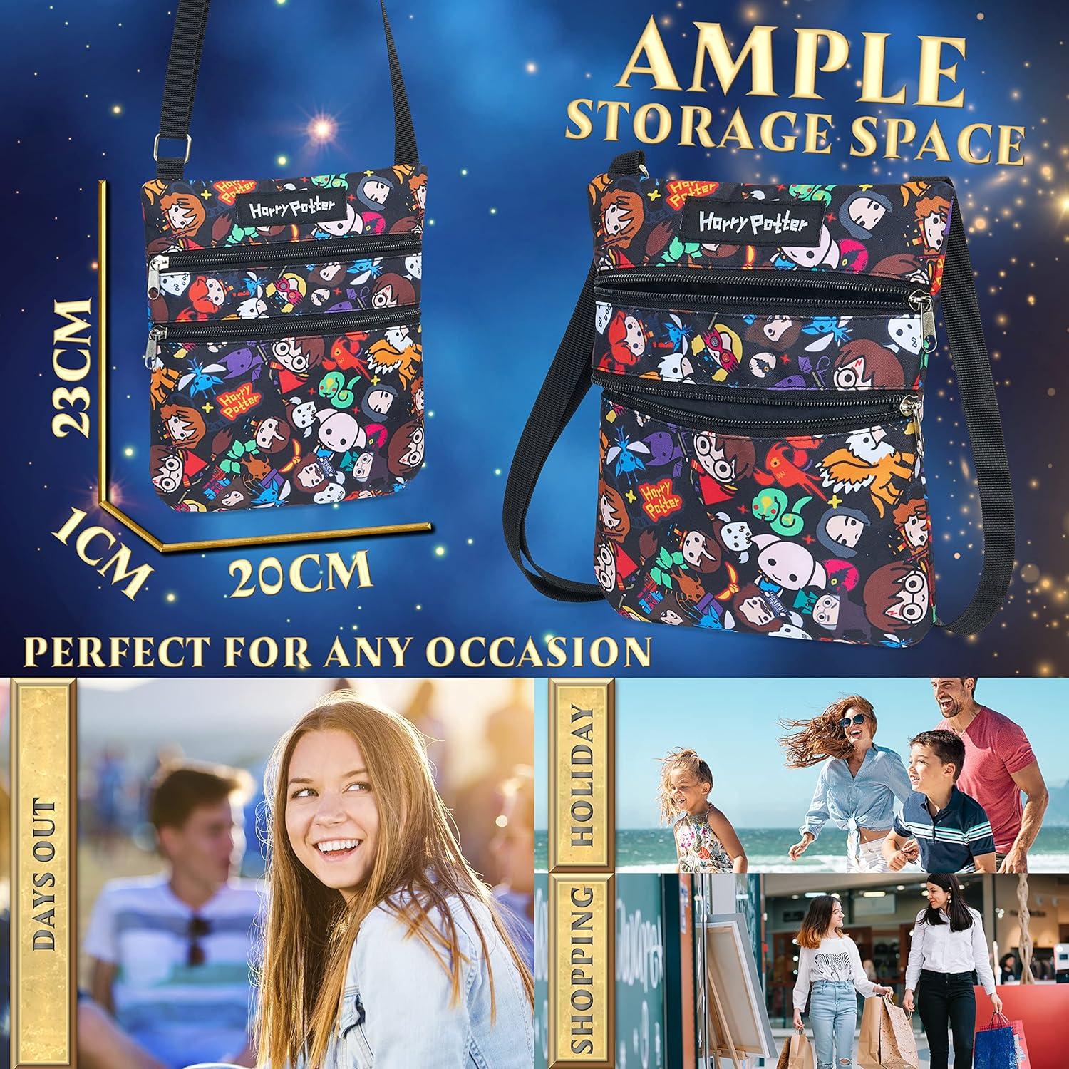 Bolso Cruzado Harry Potter Cerda 20x23cm para Niñas