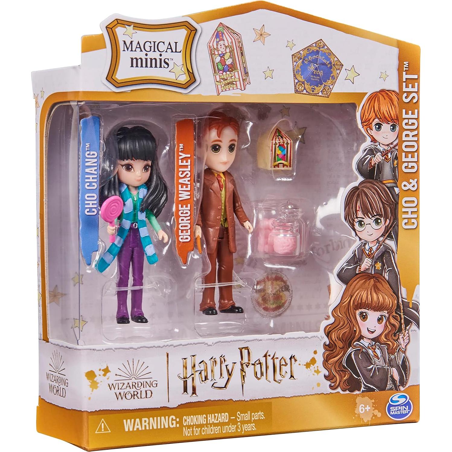 Set de Figuras Harry Potter Cho Chang y George Weasley