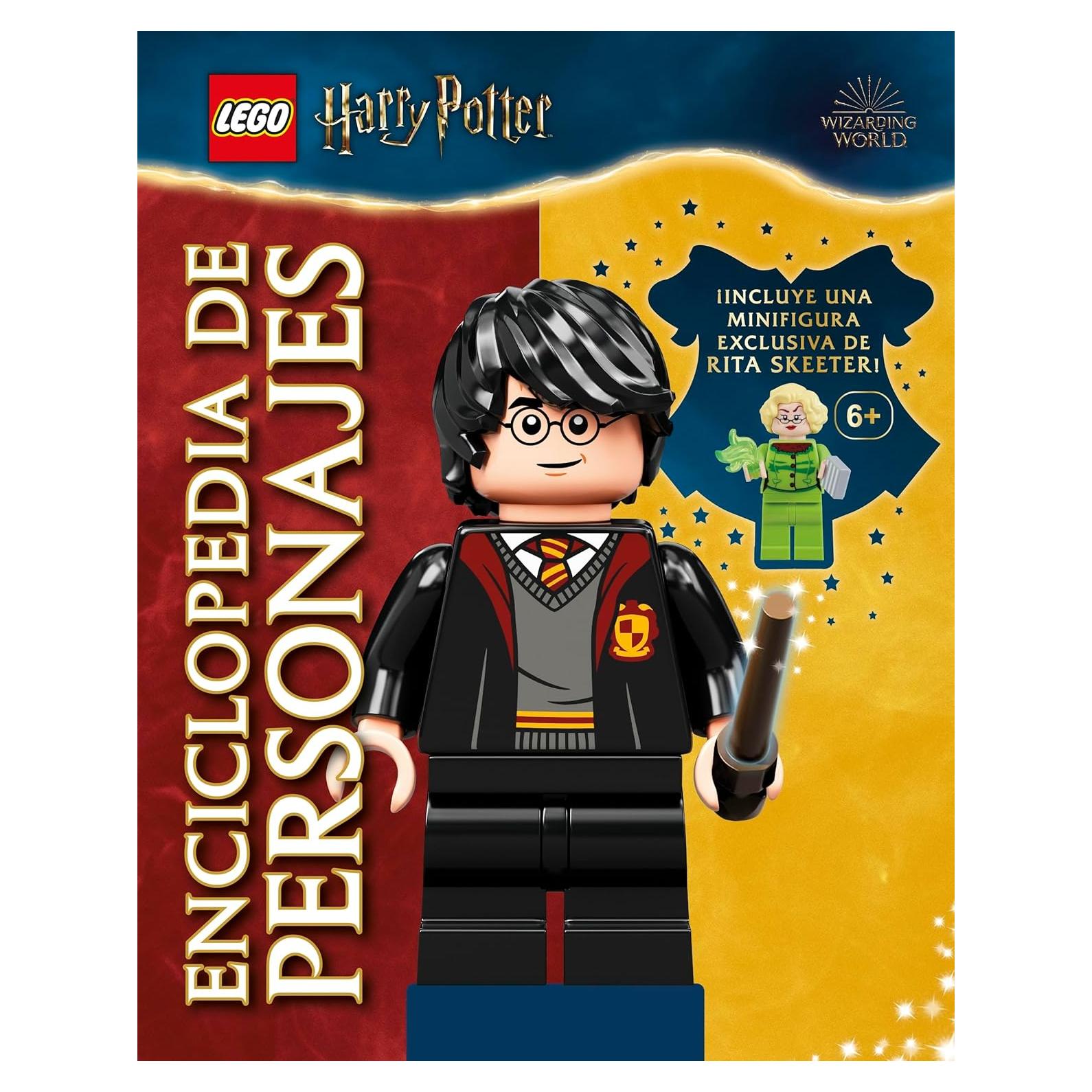 LEGO Harry Potter Enciclopedia de personajes: Incluye una minifigura exclusiva de Rita Skeeter